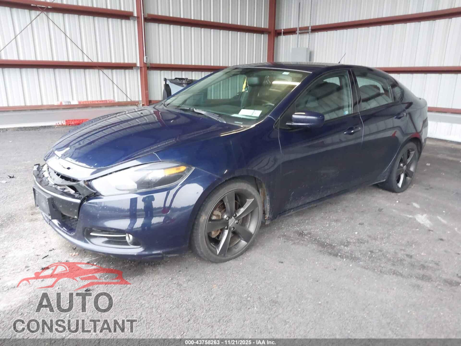 DODGE DART 2013 - 1C3CDFBA9DD304182