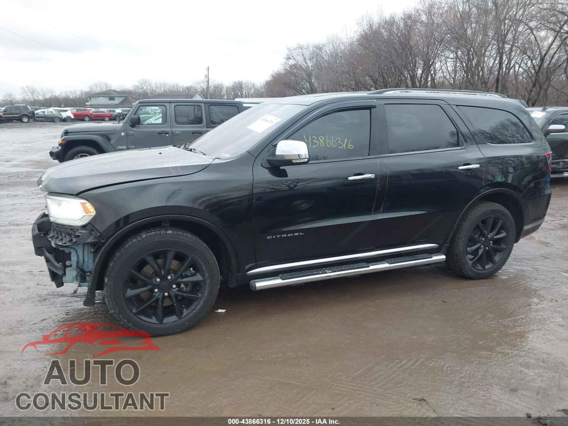 DODGE DURANGO 2017 - 1C4RDJEG6HC789255
