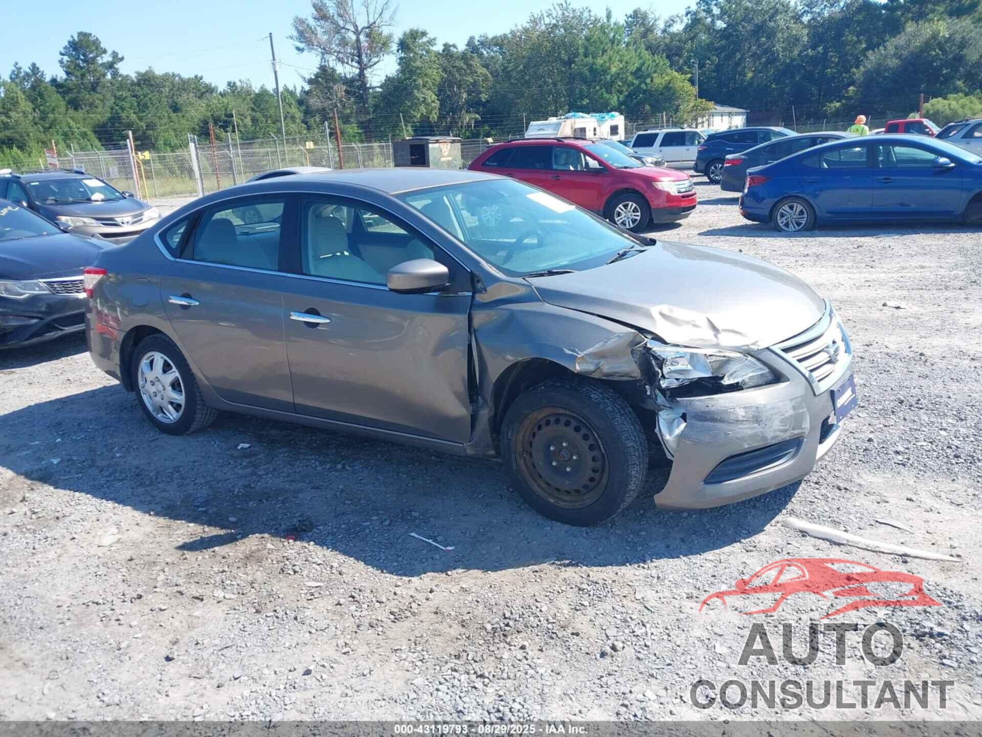NISSAN SENTRA 2015 - 3N1AB7AP3FY354311