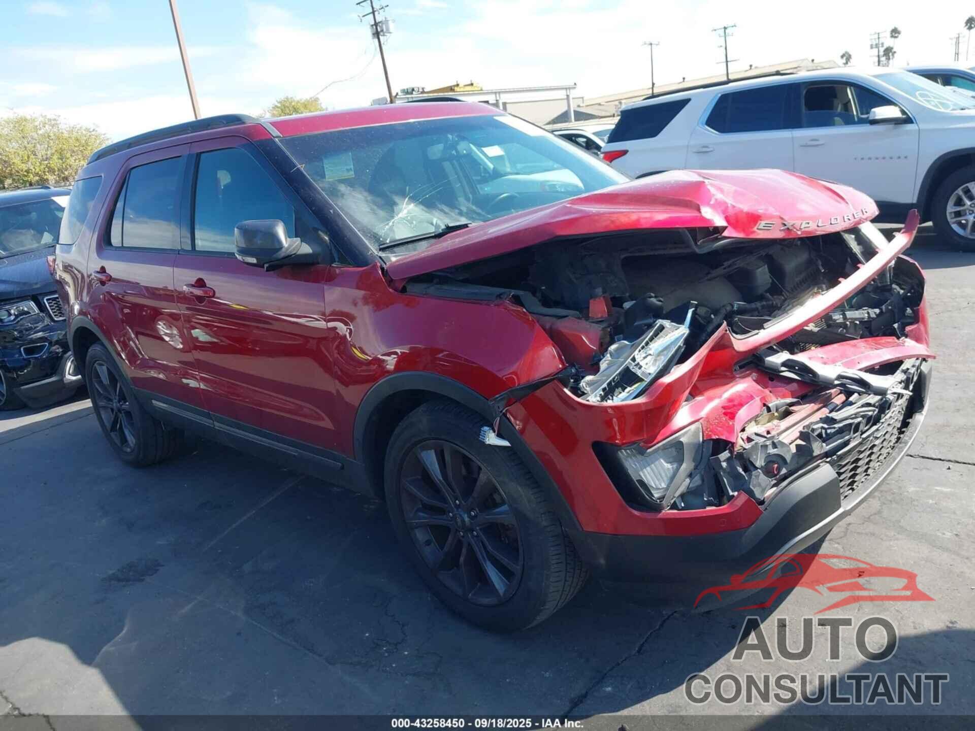 FORD EXPLORER 2017 - 1FM5K7D84HGA27497
