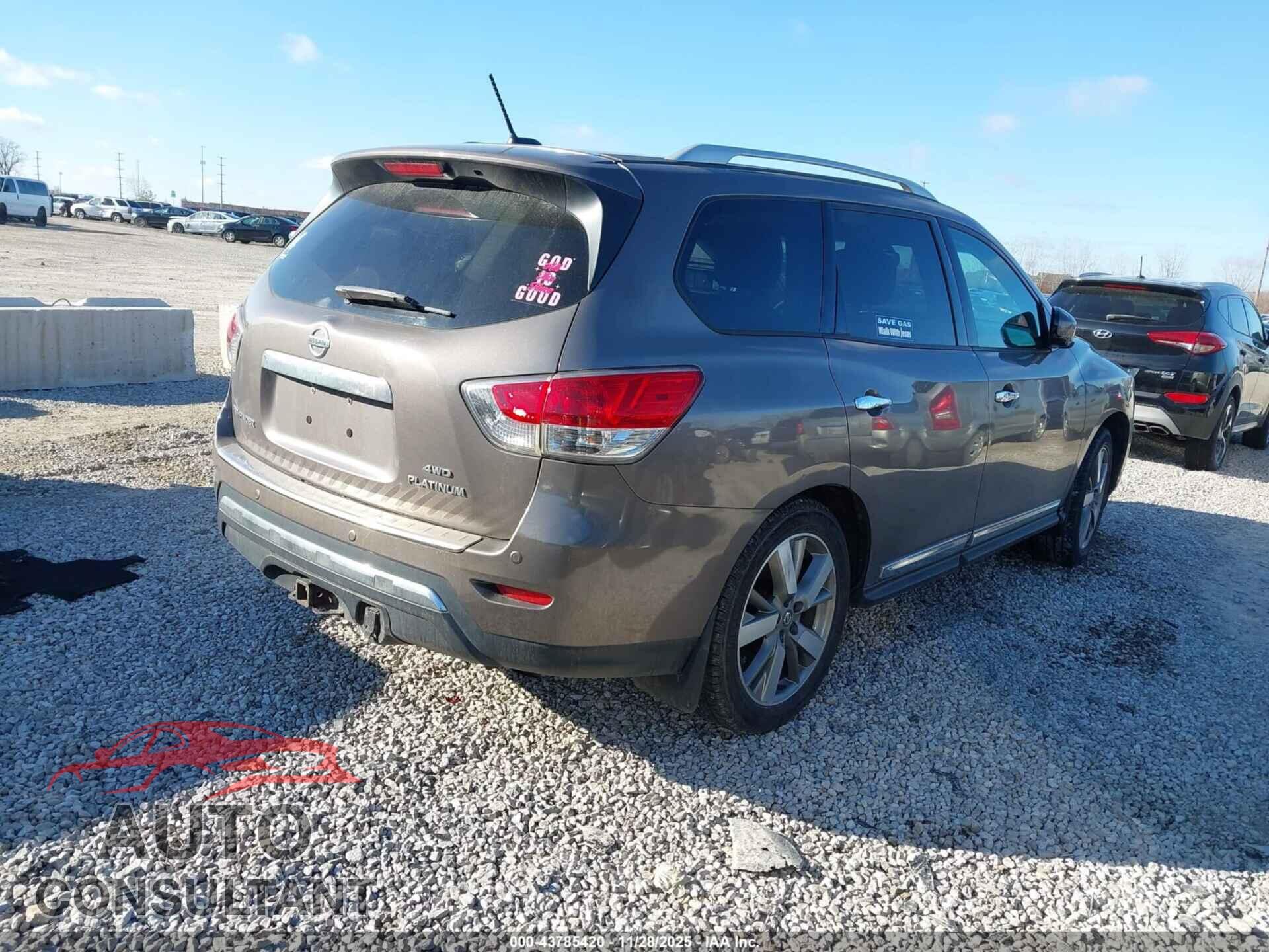 NISSAN PATHFINDER 2014 - 5N1AR2MM9EC617661