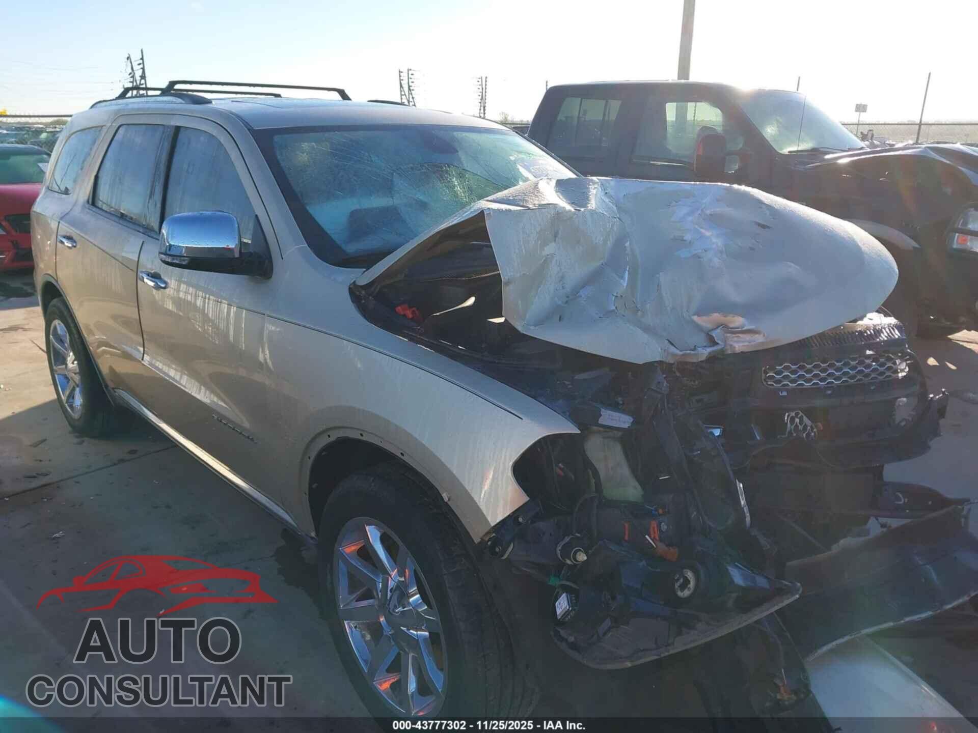 DODGE DURANGO 2011 - 1D4RE5GG8BC654130