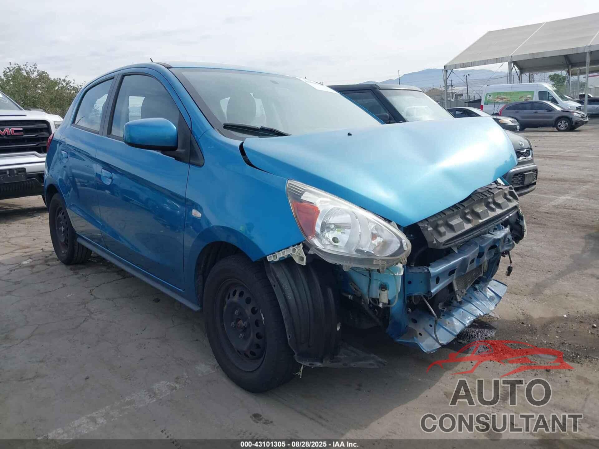 MITSUBISHI MIRAGE 2015 - ML32A3HJ5FH036624
