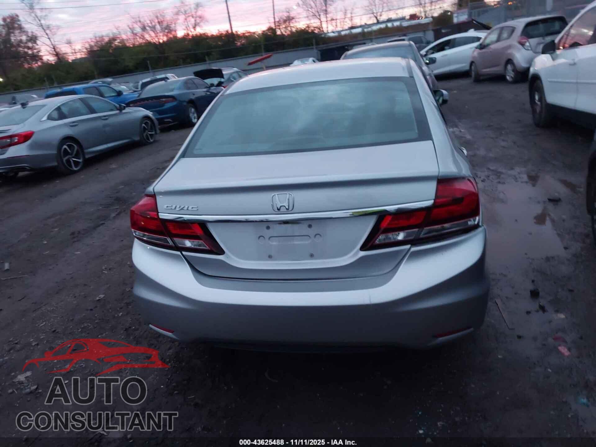 HONDA CIVIC 2014 - 2HGFB2F54EH554097