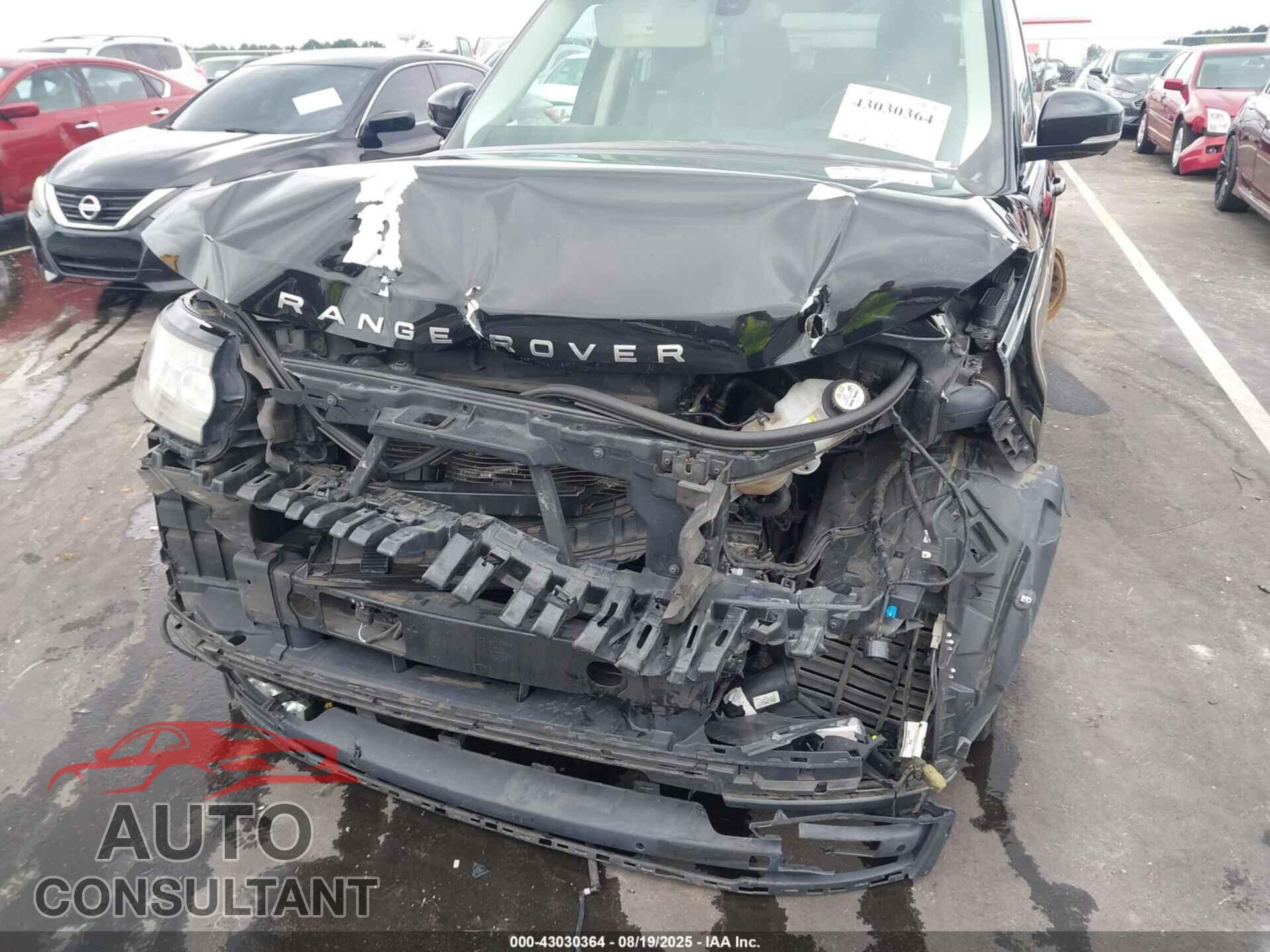 LAND ROVER RANGE ROVER 2013 - SALGS2DF5DA103832