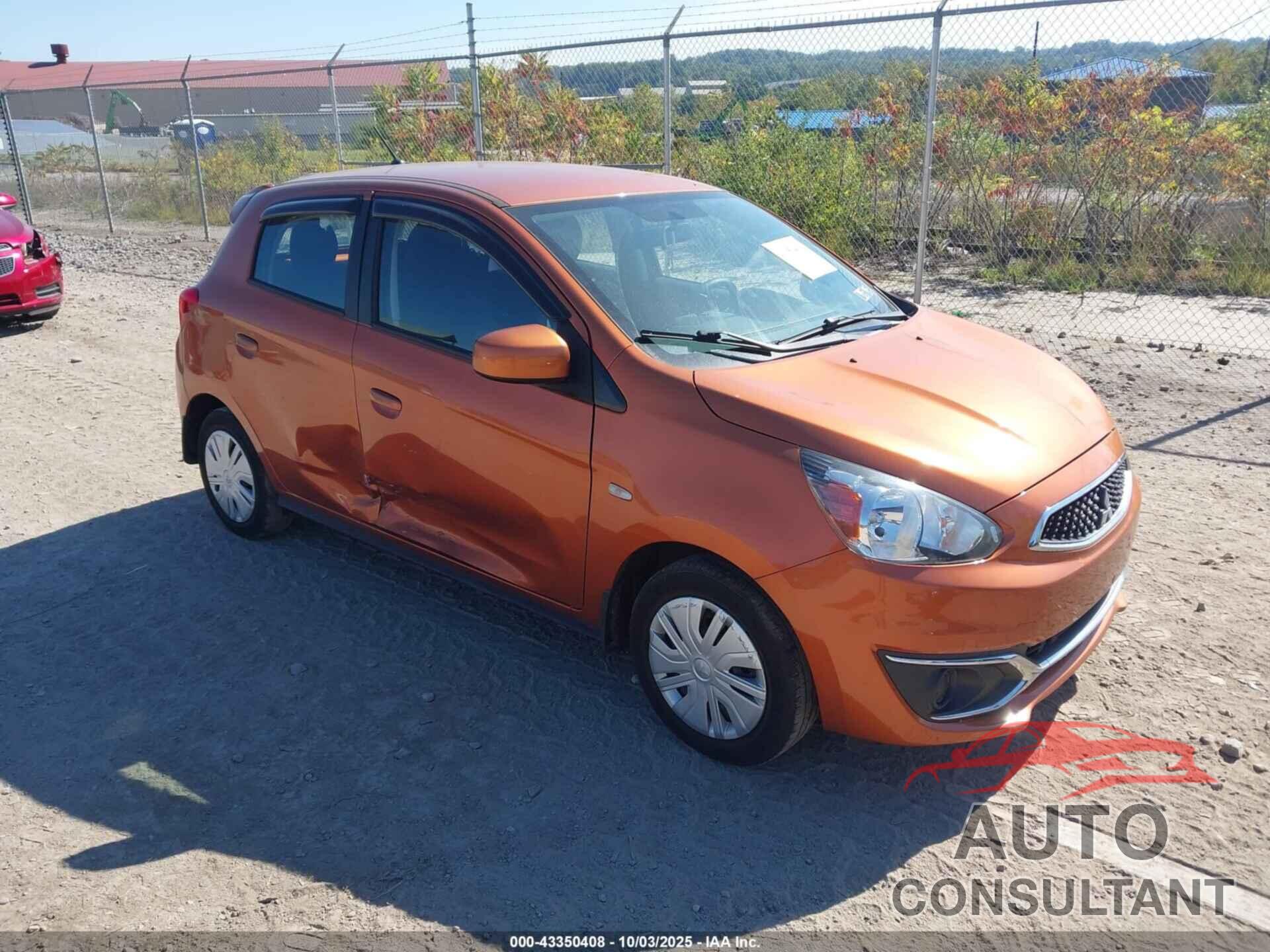 MITSUBISHI MIRAGE 2019 - ML32A3HJ8KH011470