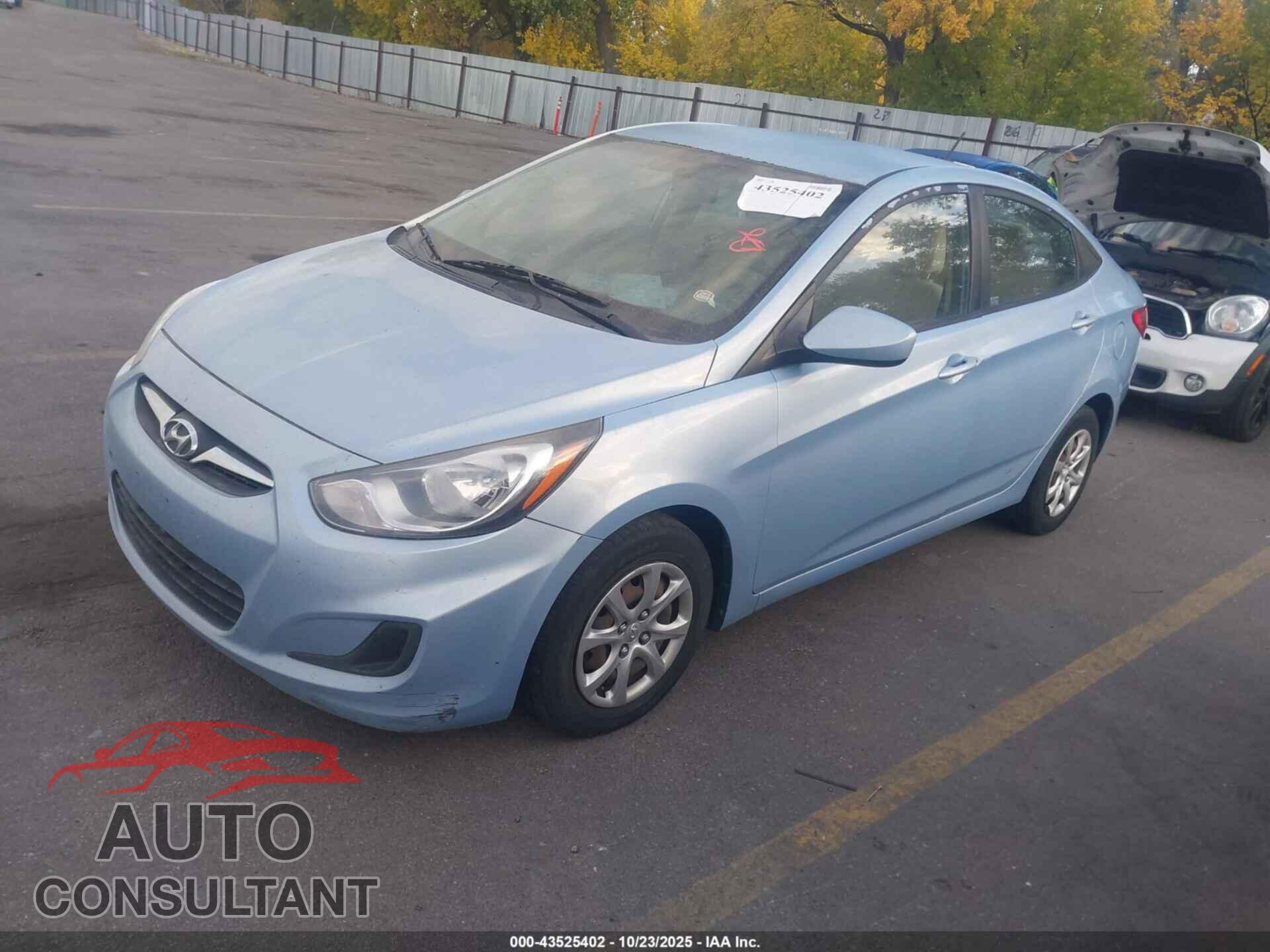 HYUNDAI ACCENT 2013 - KMHCT4AE2DU500077