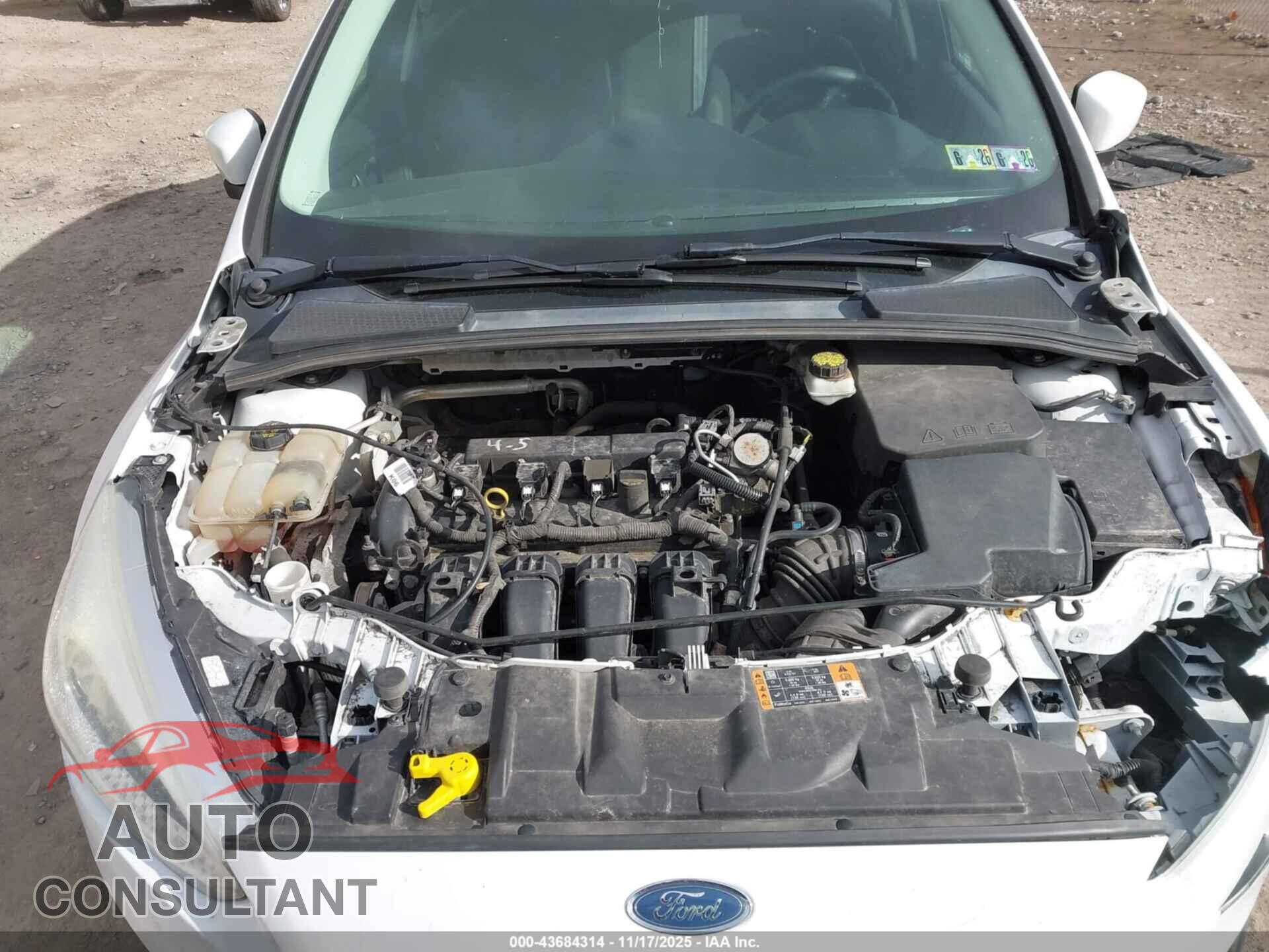 FORD FOCUS 2017 - 1FADP3F23HL201222