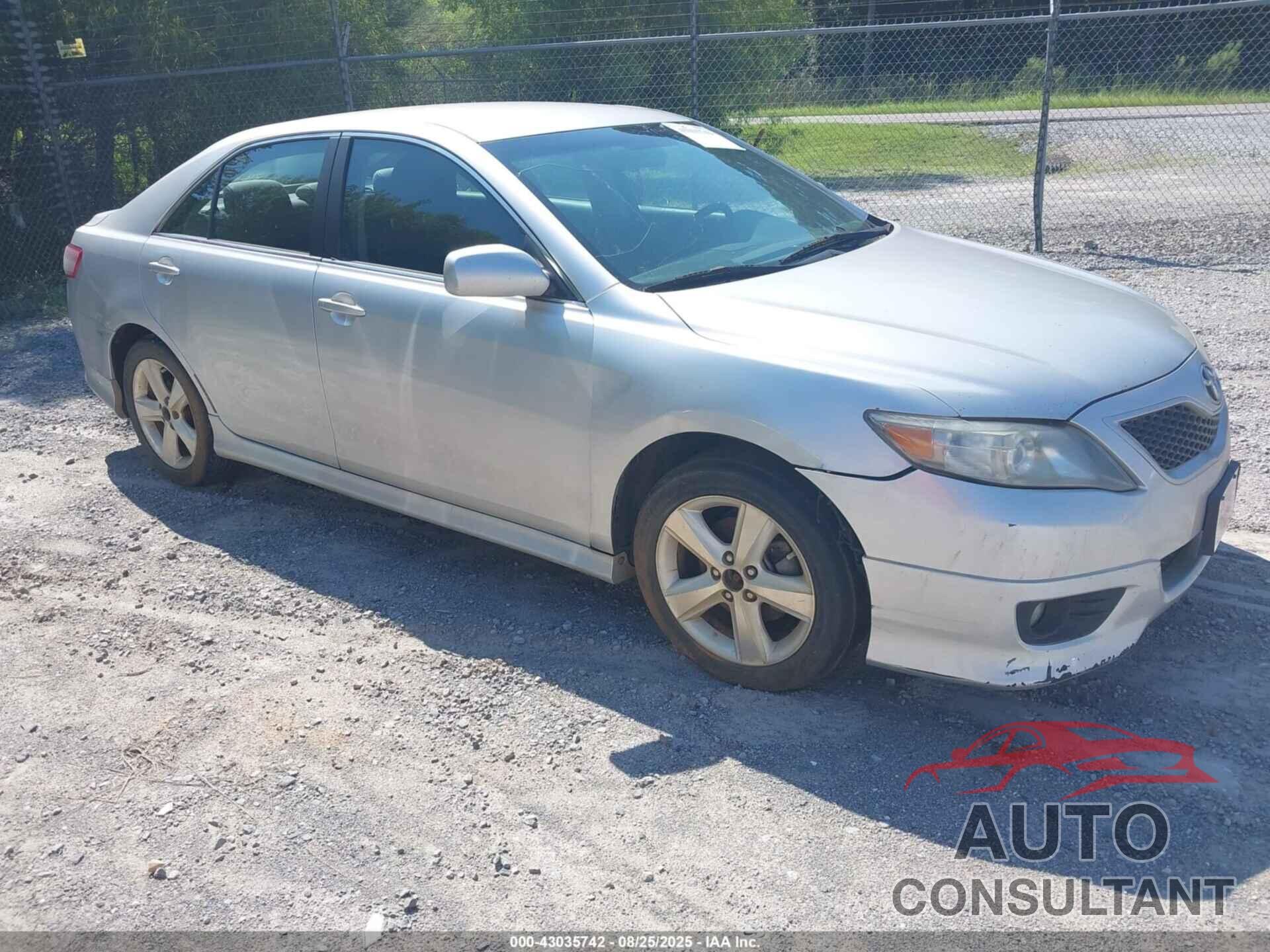 TOYOTA CAMRY 2010 - 4T1BF3EKXAU012942