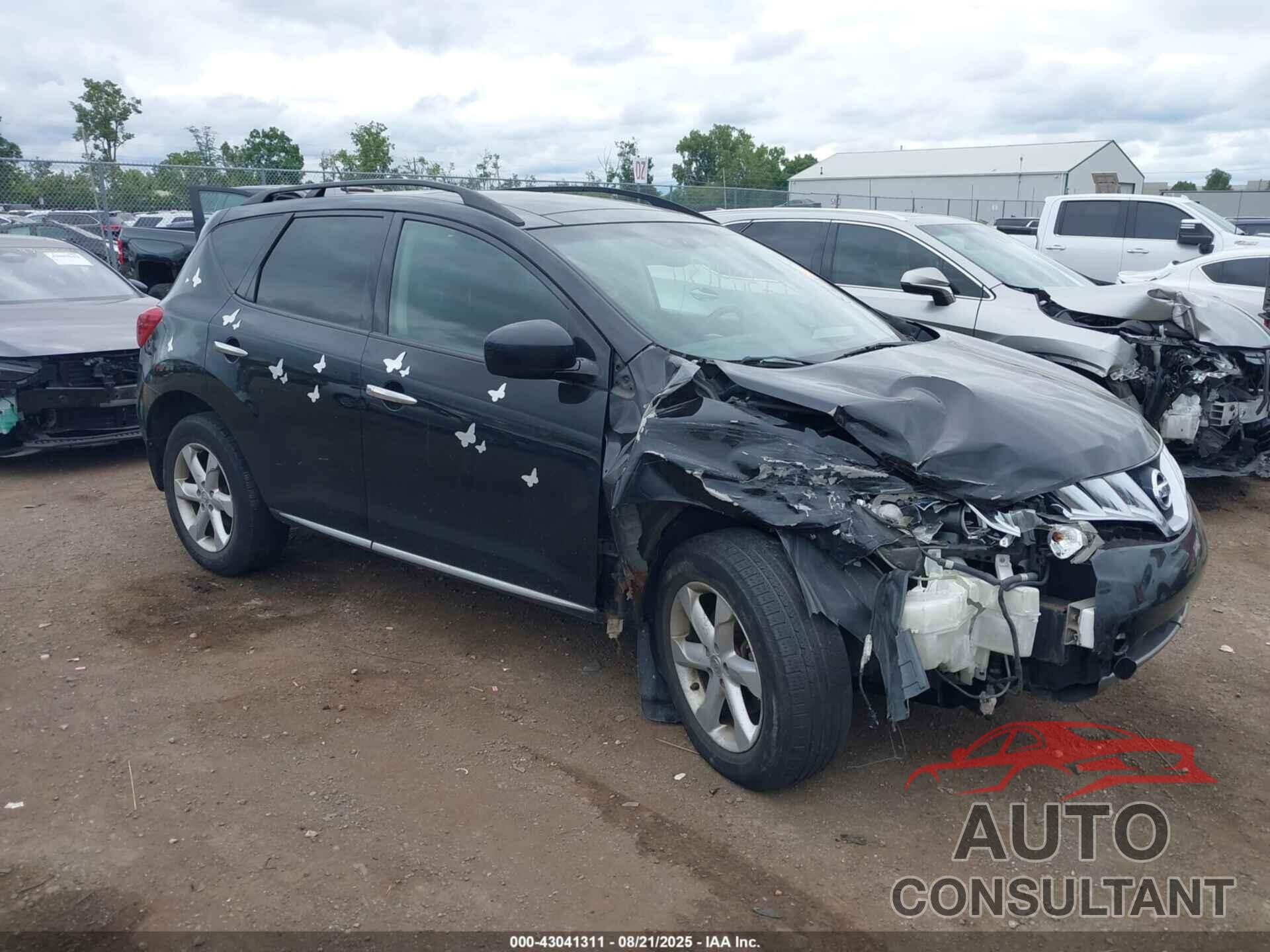 NISSAN MURANO 2009 - JN8AZ18W99W200639