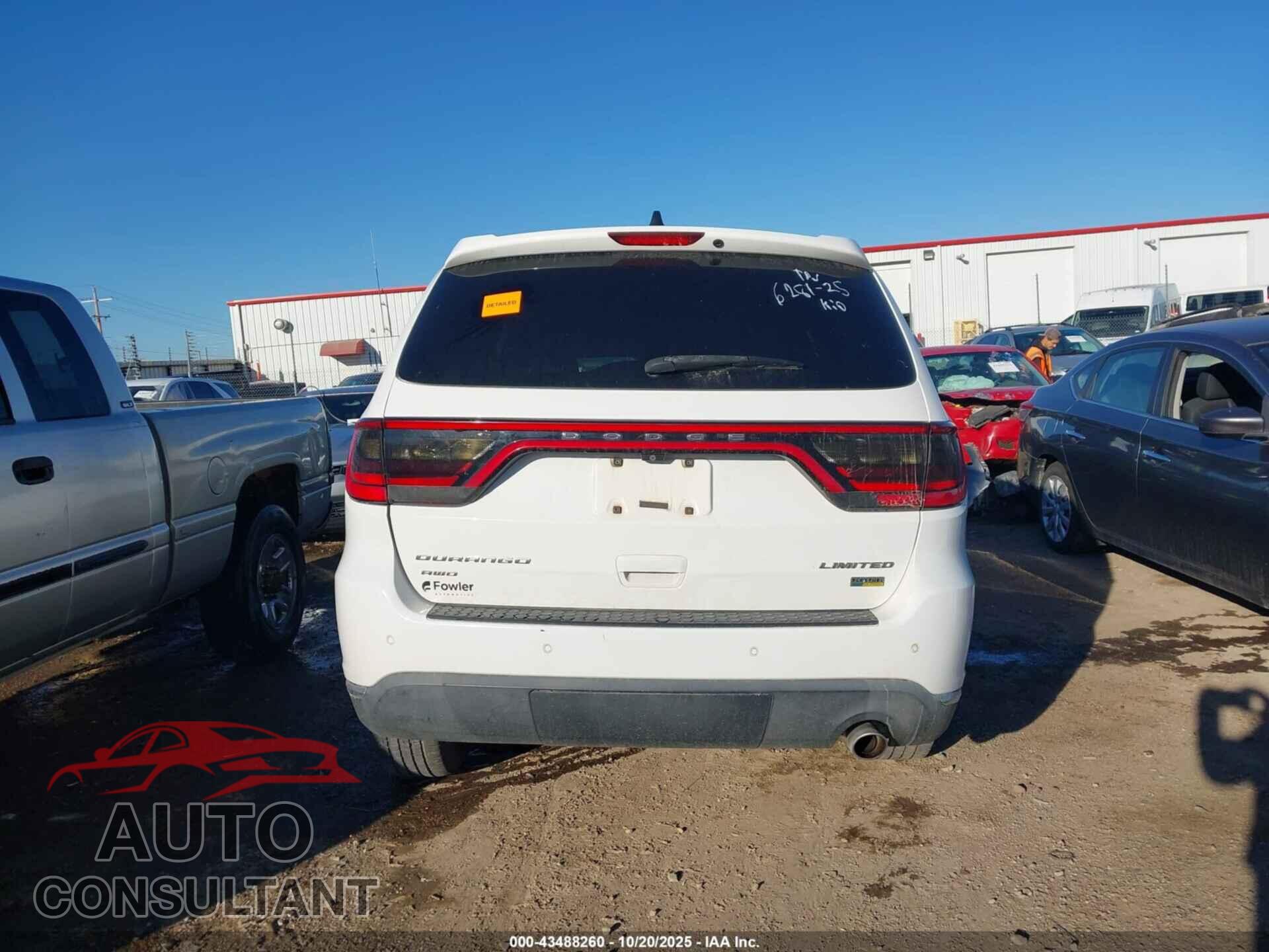 DODGE DURANGO 2015 - 1C4RDJDG5FC245151