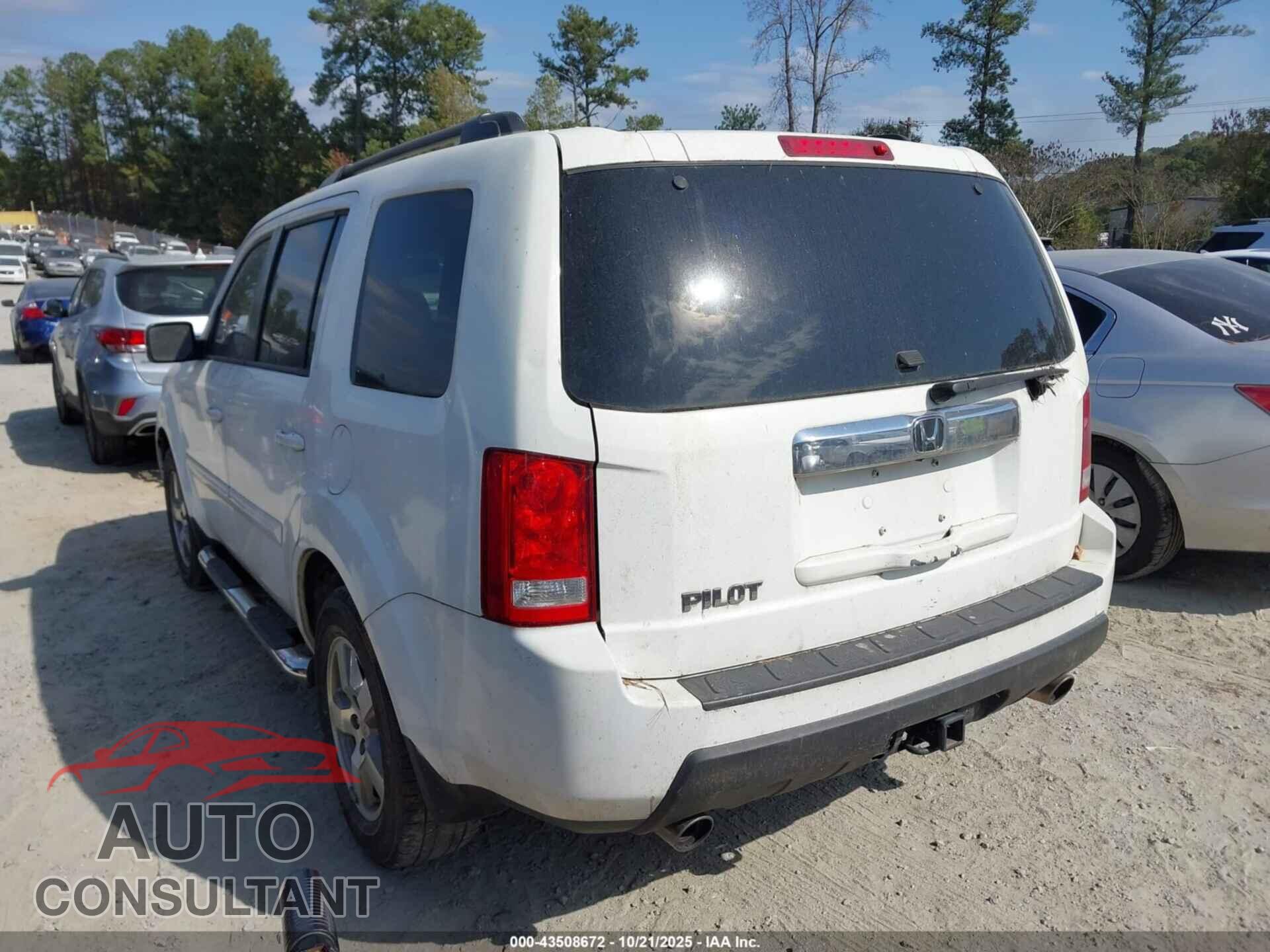 HONDA PILOT 2011 - 5FNYF3H52BB019236