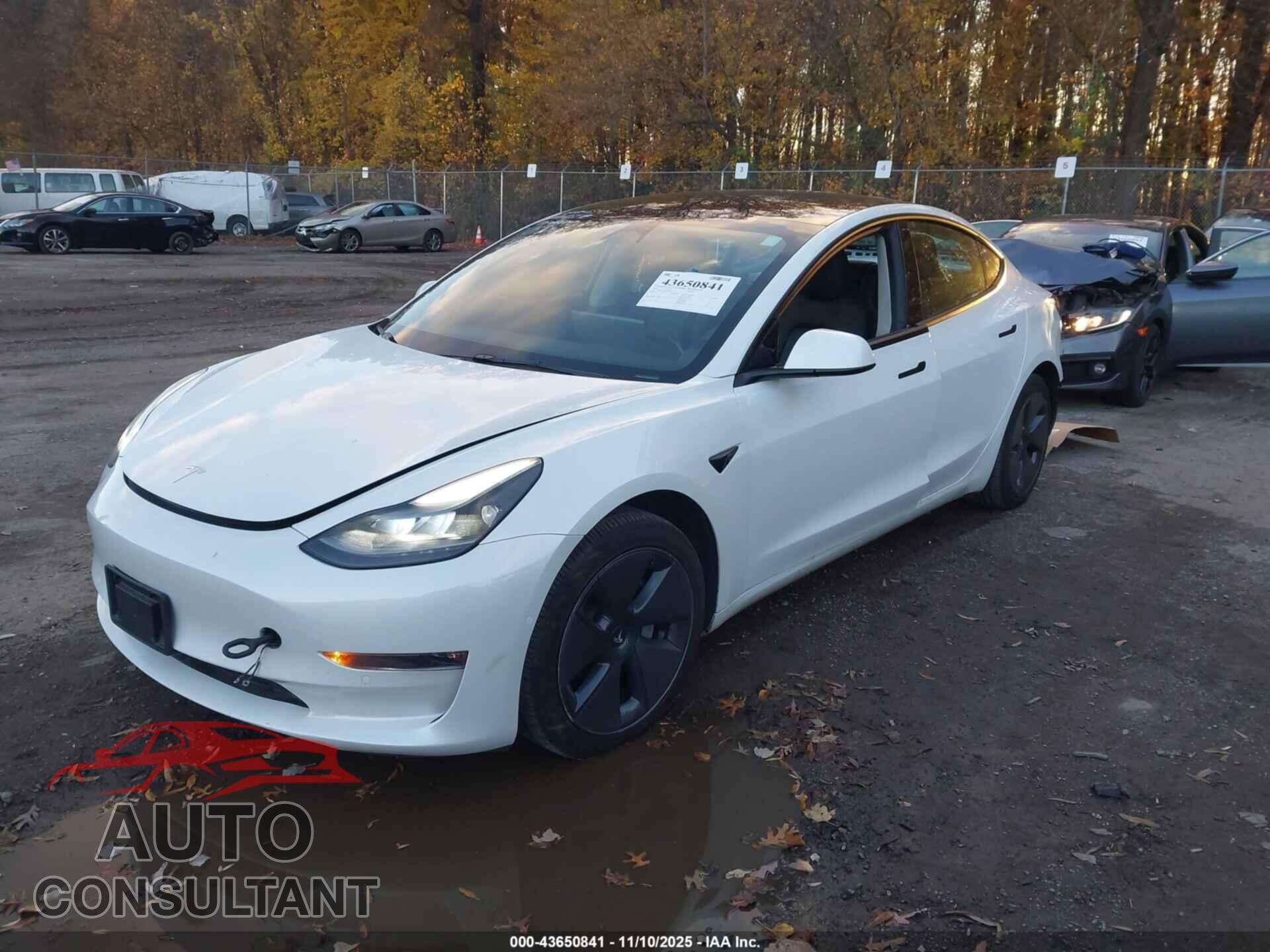 TESLA MODEL 3 2022 - 5YJ3E1EB2NF255806