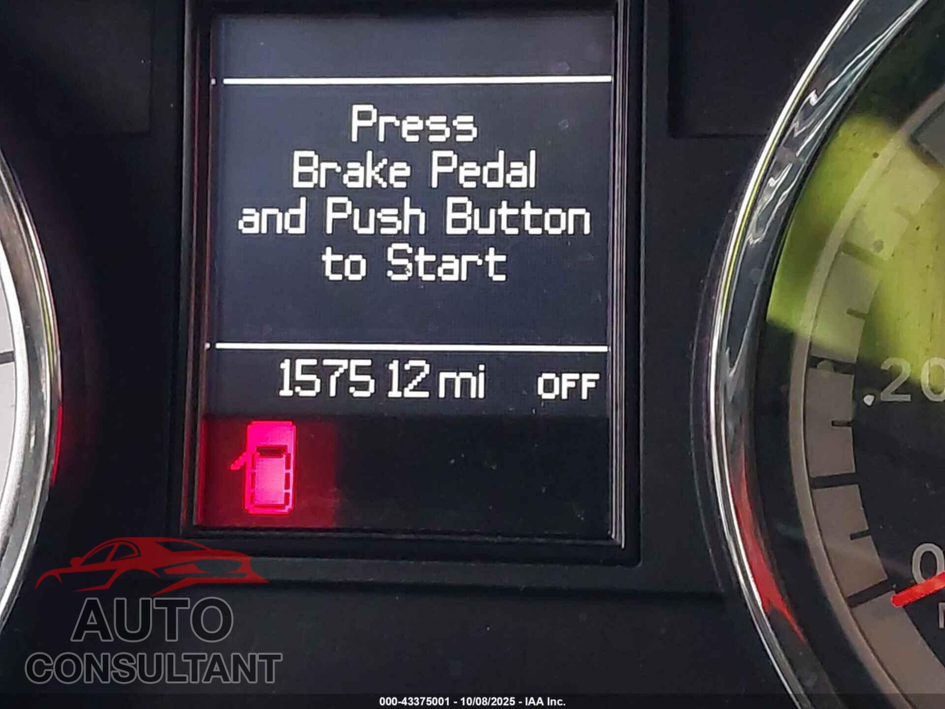 DODGE DURANGO 2012 - 1C4RDJDG4CC308803