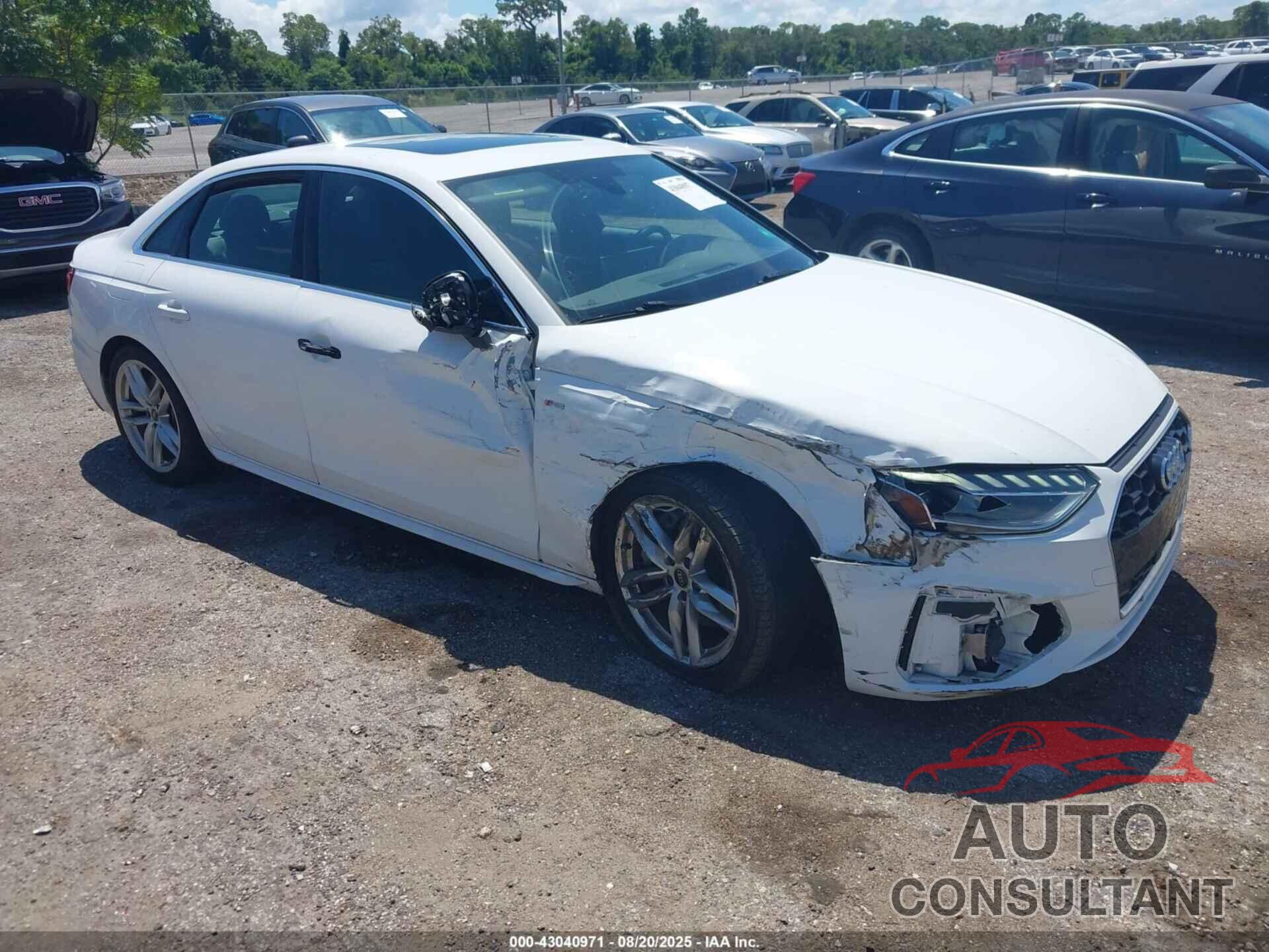 AUDI A4 2023 - WAUEAAF45PN002324