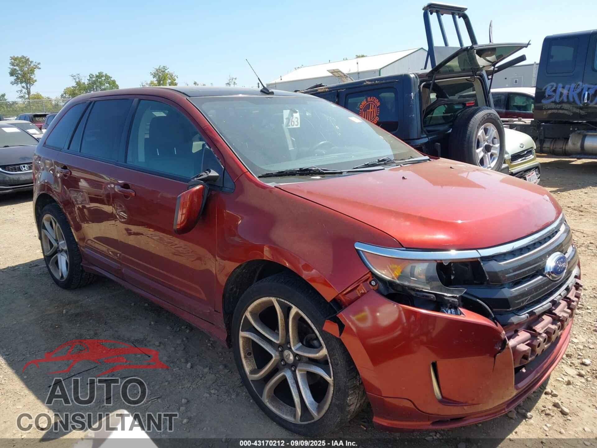 FORD EDGE 2014 - 2FMDK3AK5EBA22851