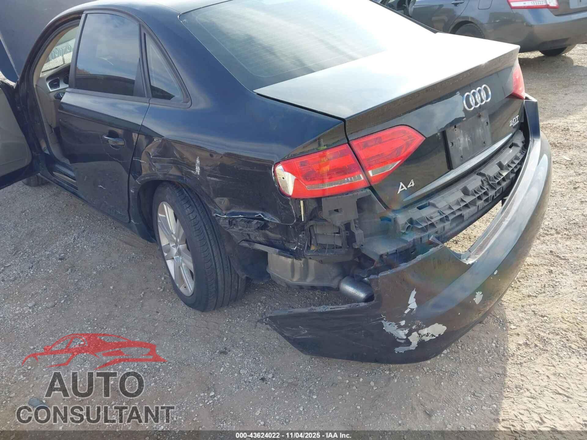 AUDI A4 2011 - WAUBFAFL3BN048657