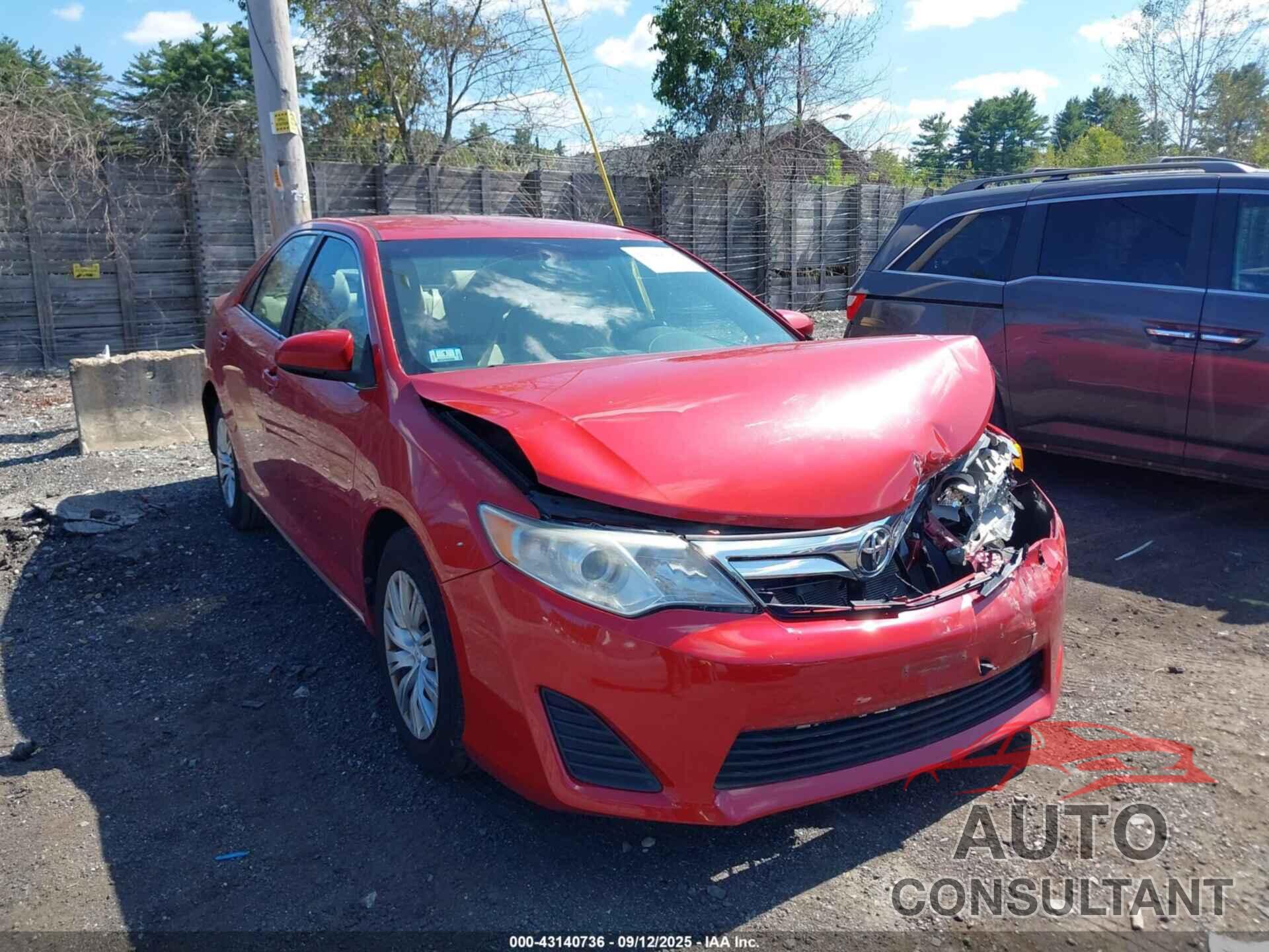 TOYOTA CAMRY 2014 - 4T4BF1FK2ER440566