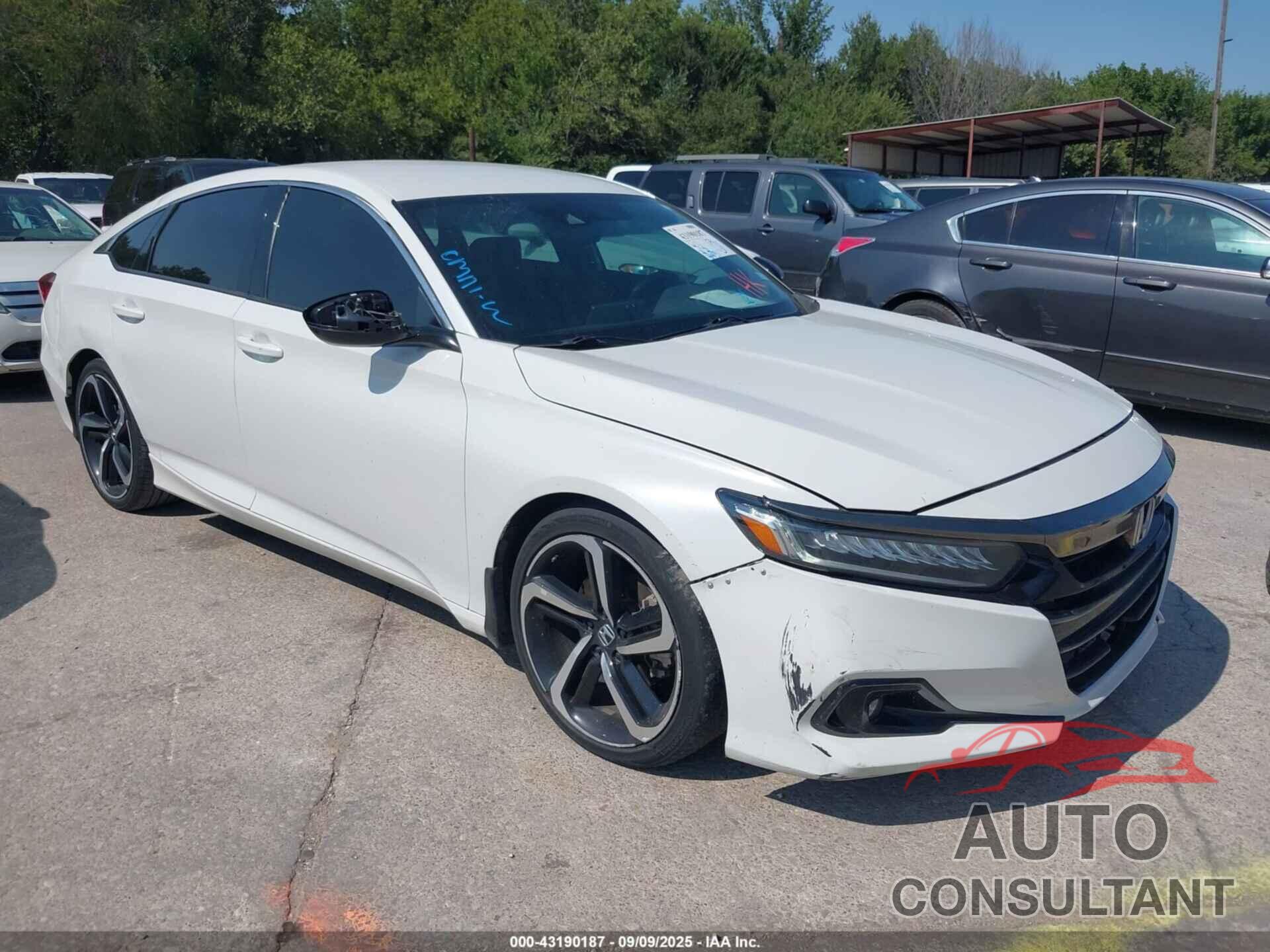 HONDA ACCORD 2021 - 1HGCV1F45MA117265