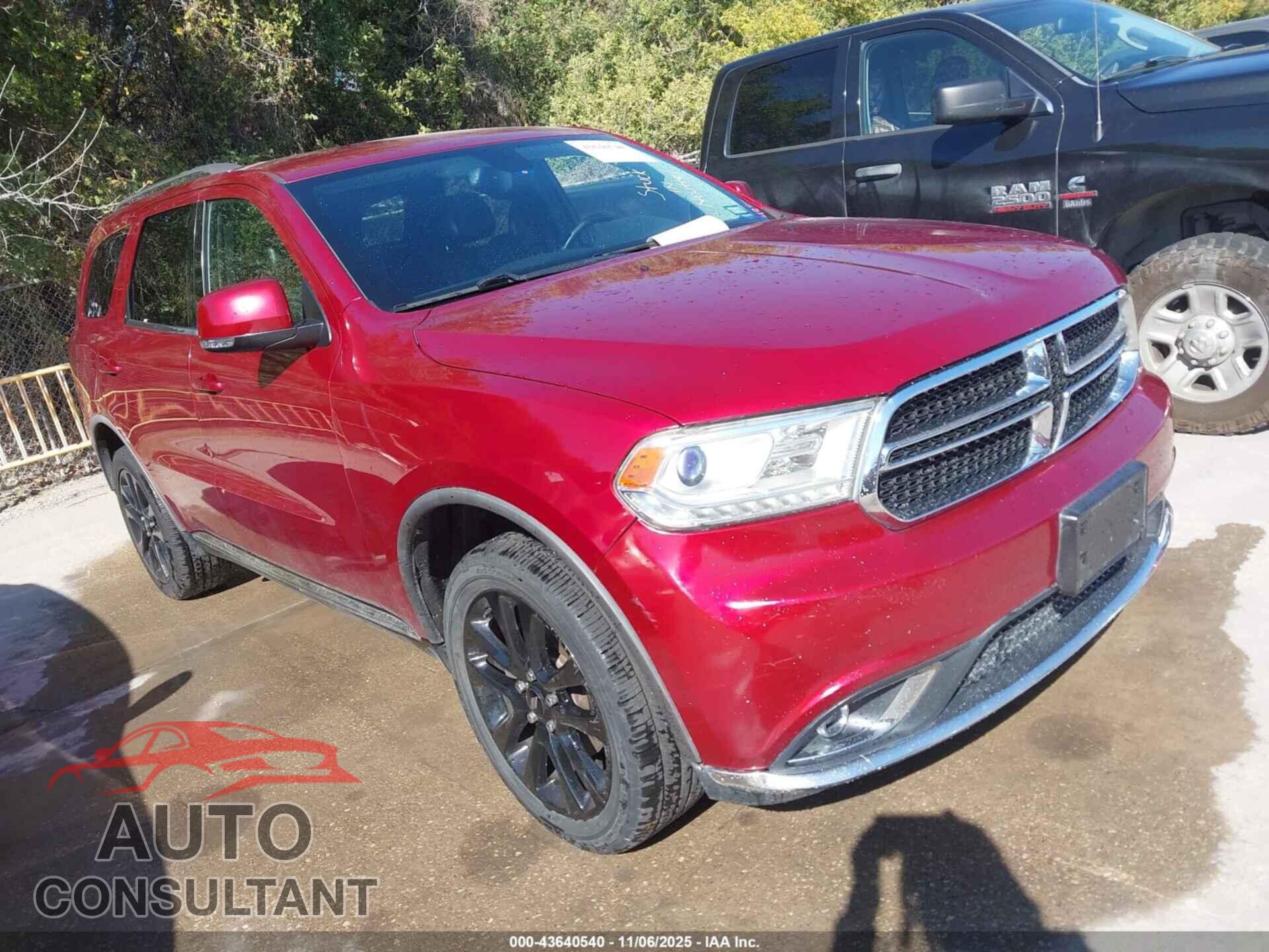 DODGE DURANGO 2014 - 1C4RDJDG3EC596820