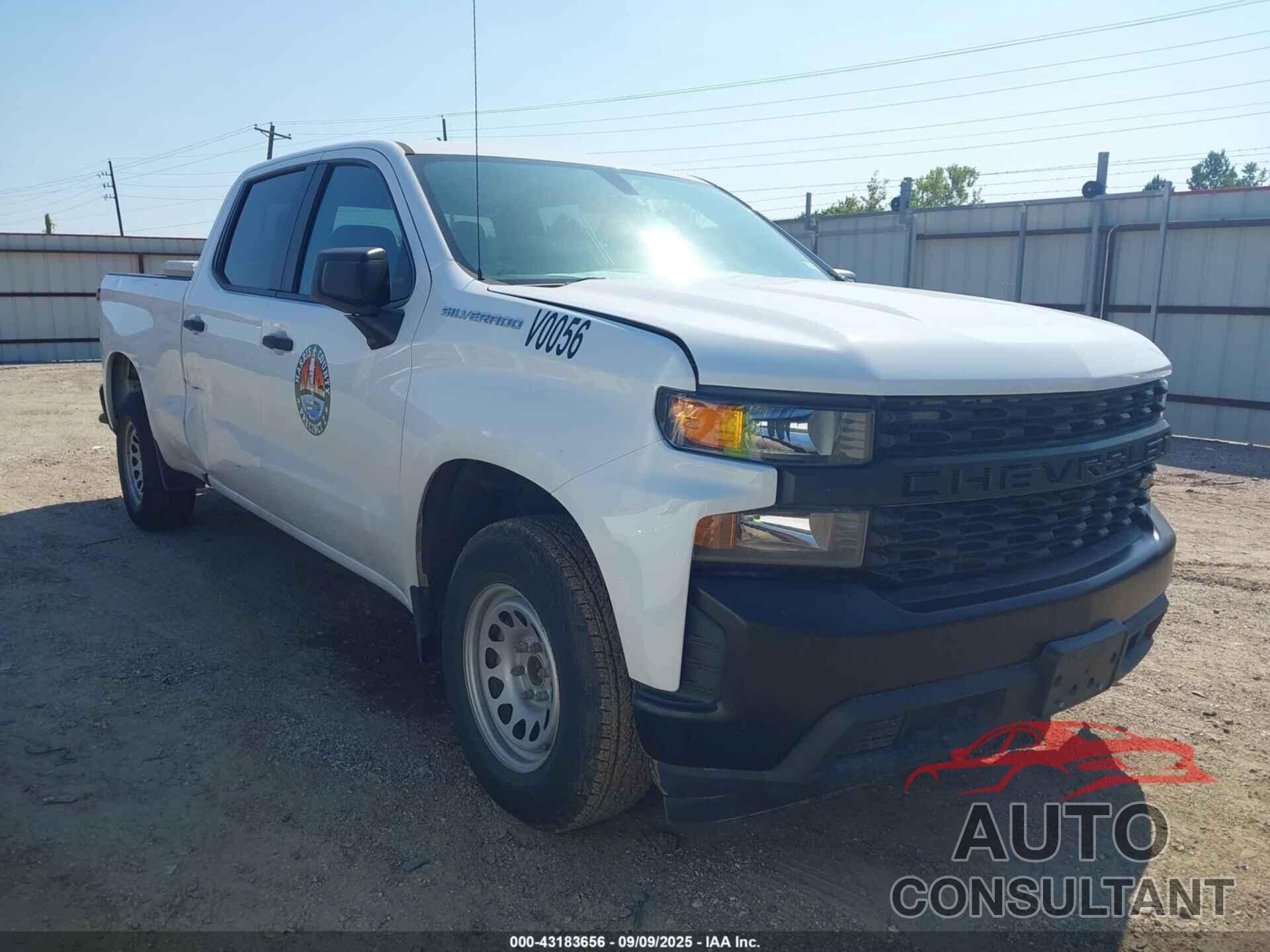 CHEVROLET SILVERADO 1500 2021 - 3GCPWAEH7MG441918