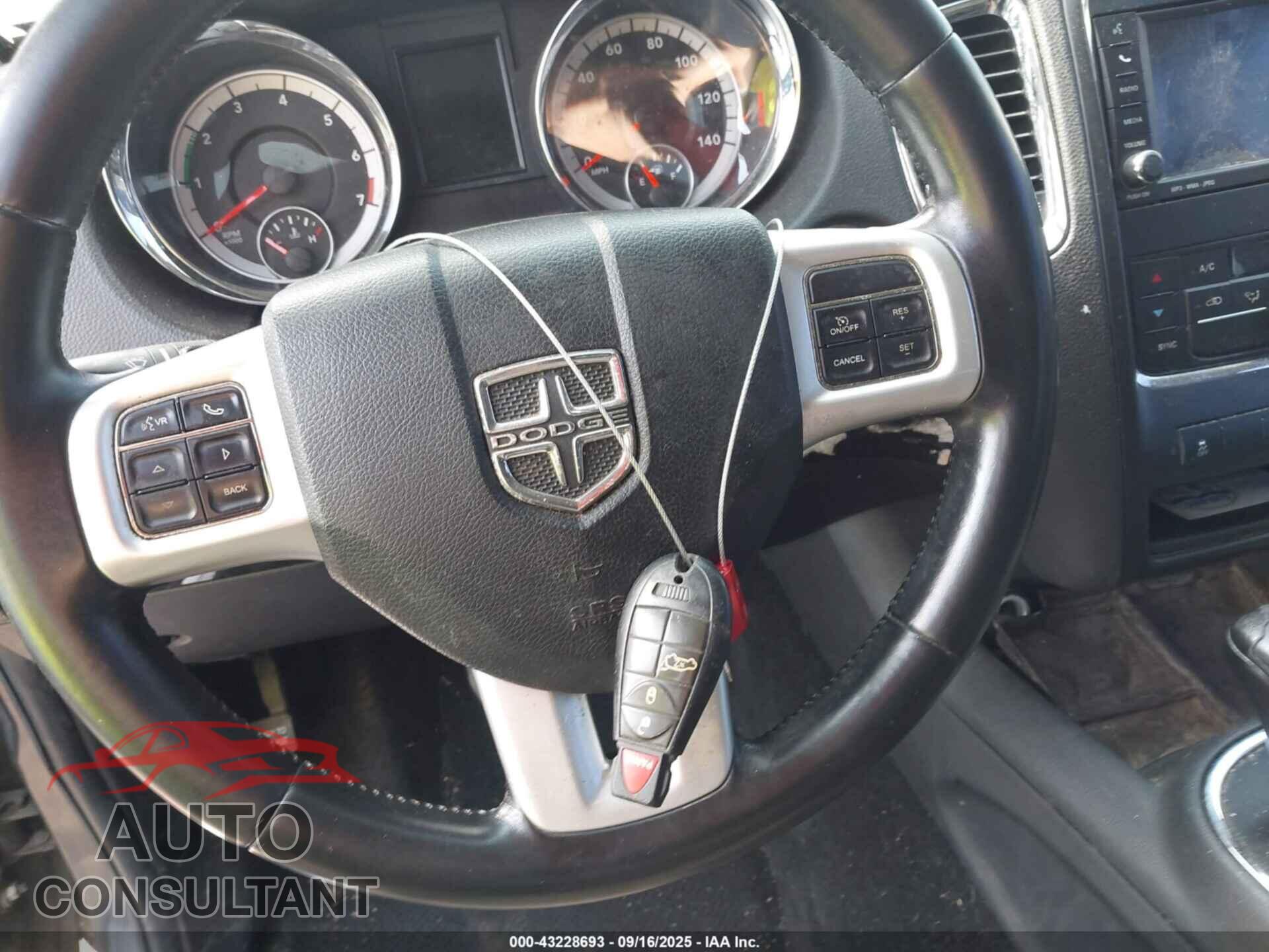 DODGE DURANGO 2011 - 1D4RD4GG8BC633744