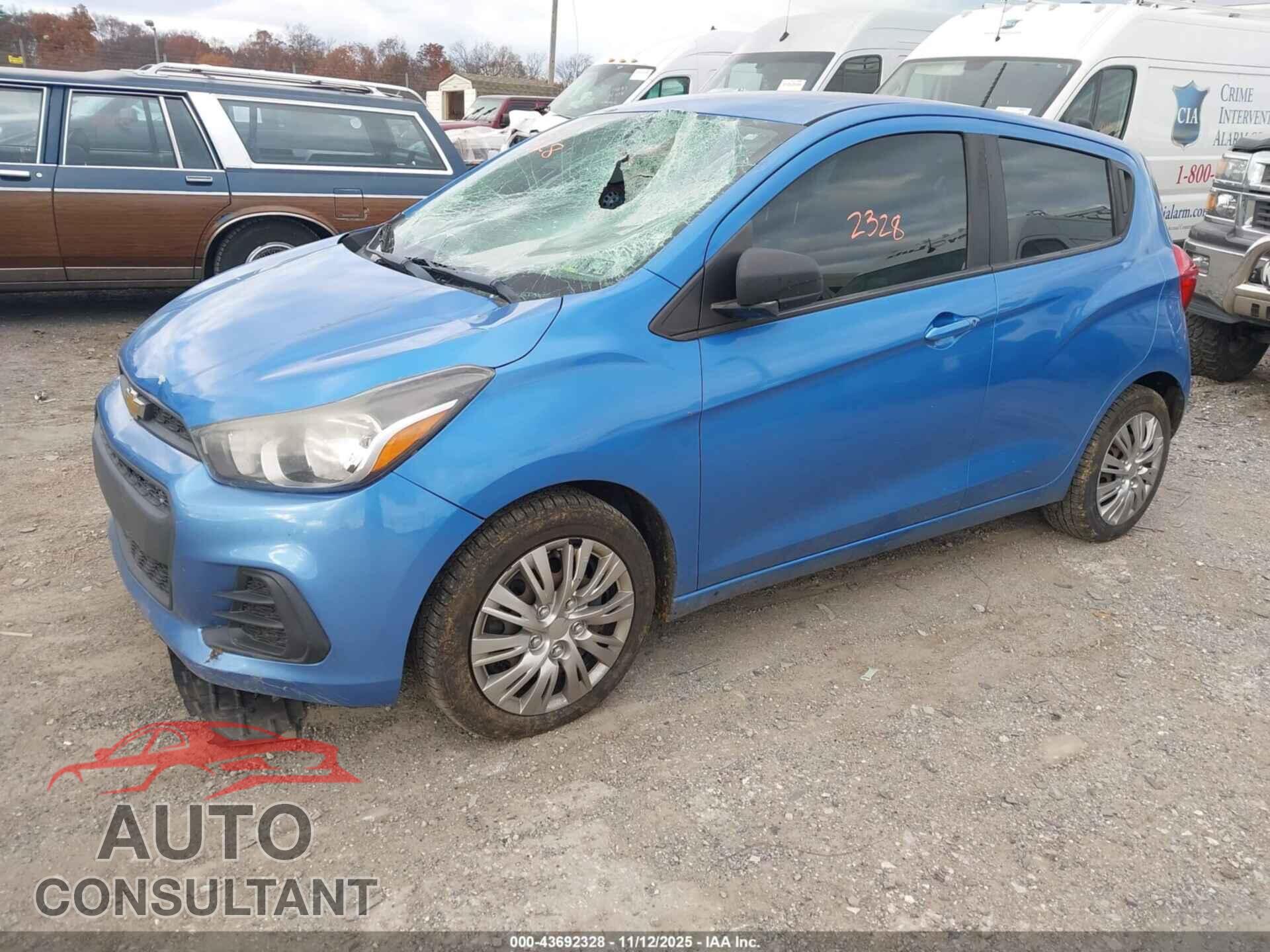 CHEVROLET SPARK 2017 - KL8CB6SA9HC812142