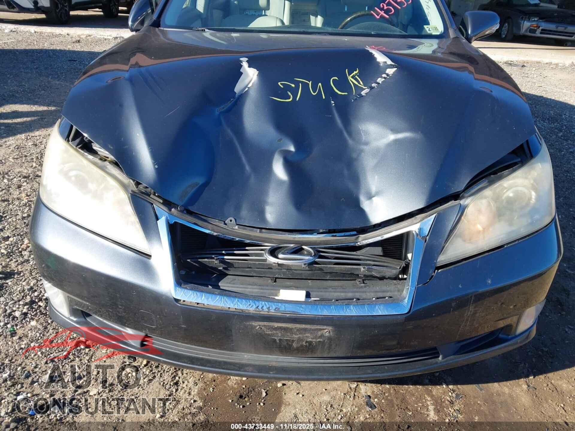 LEXUS ES 350 2010 - JTHBK1EG8A2369160