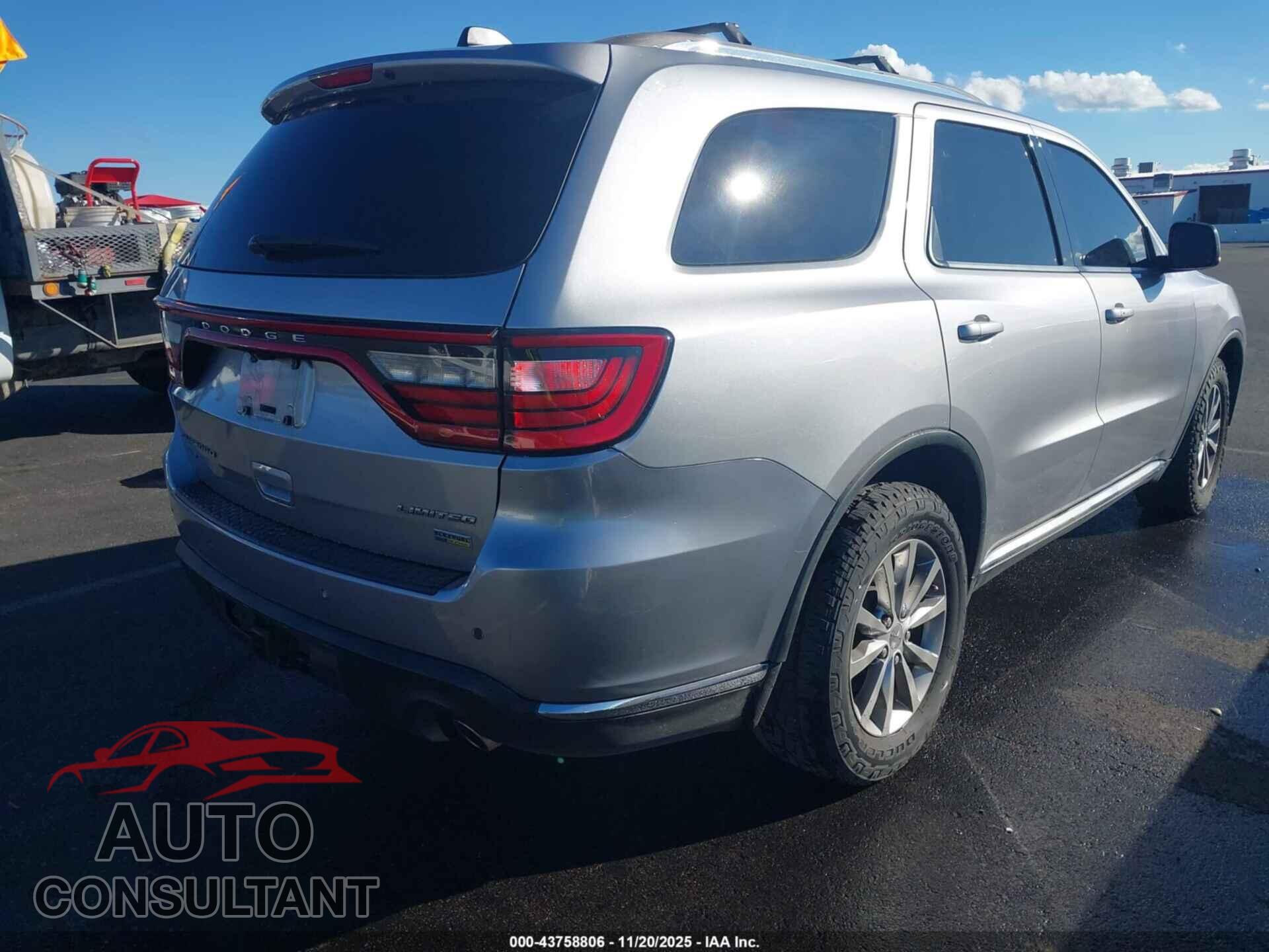DODGE DURANGO 2015 - 1C4RDJDG8FC740508