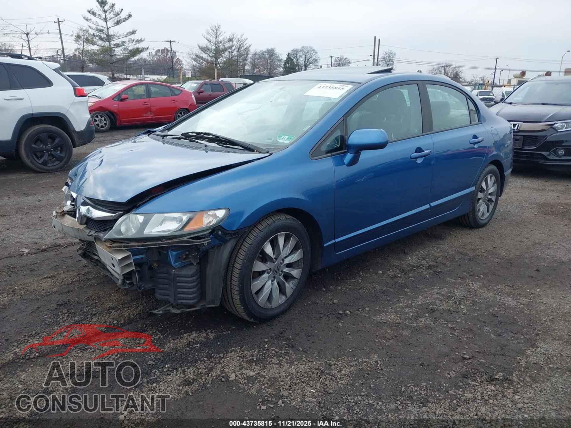 HONDA CIVIC 2010 - 19XFA1F8XAE060743