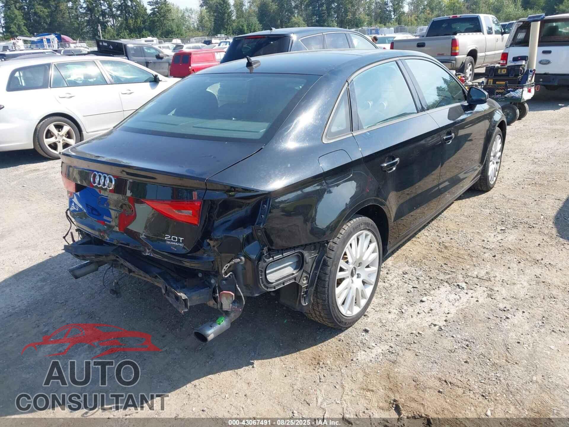 AUDI A3 2016 - WAUB8GFFXG1054588