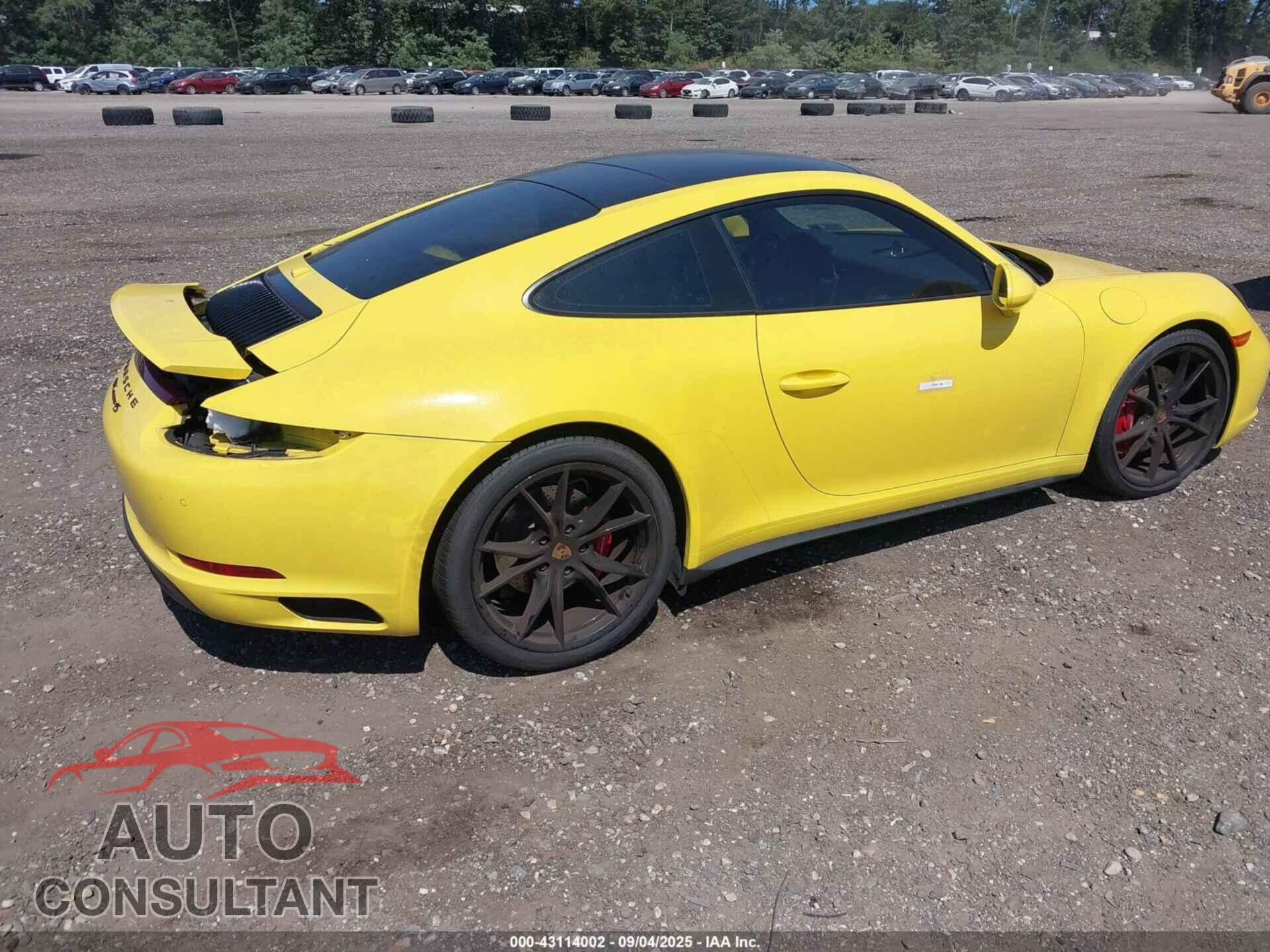 PORSCHE 911 2017 - WP0AB2A96HS124670