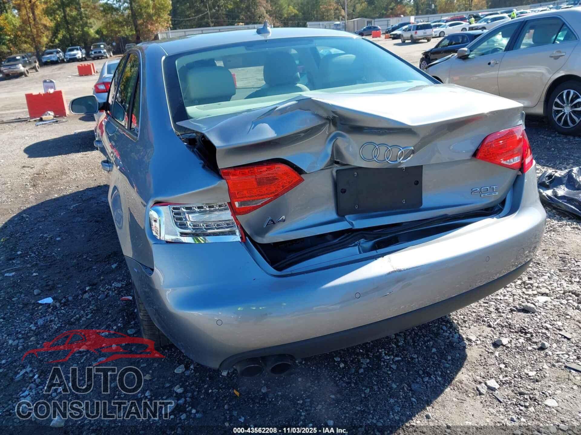 AUDI A4 2011 - WAUKFBFL7BN056041
