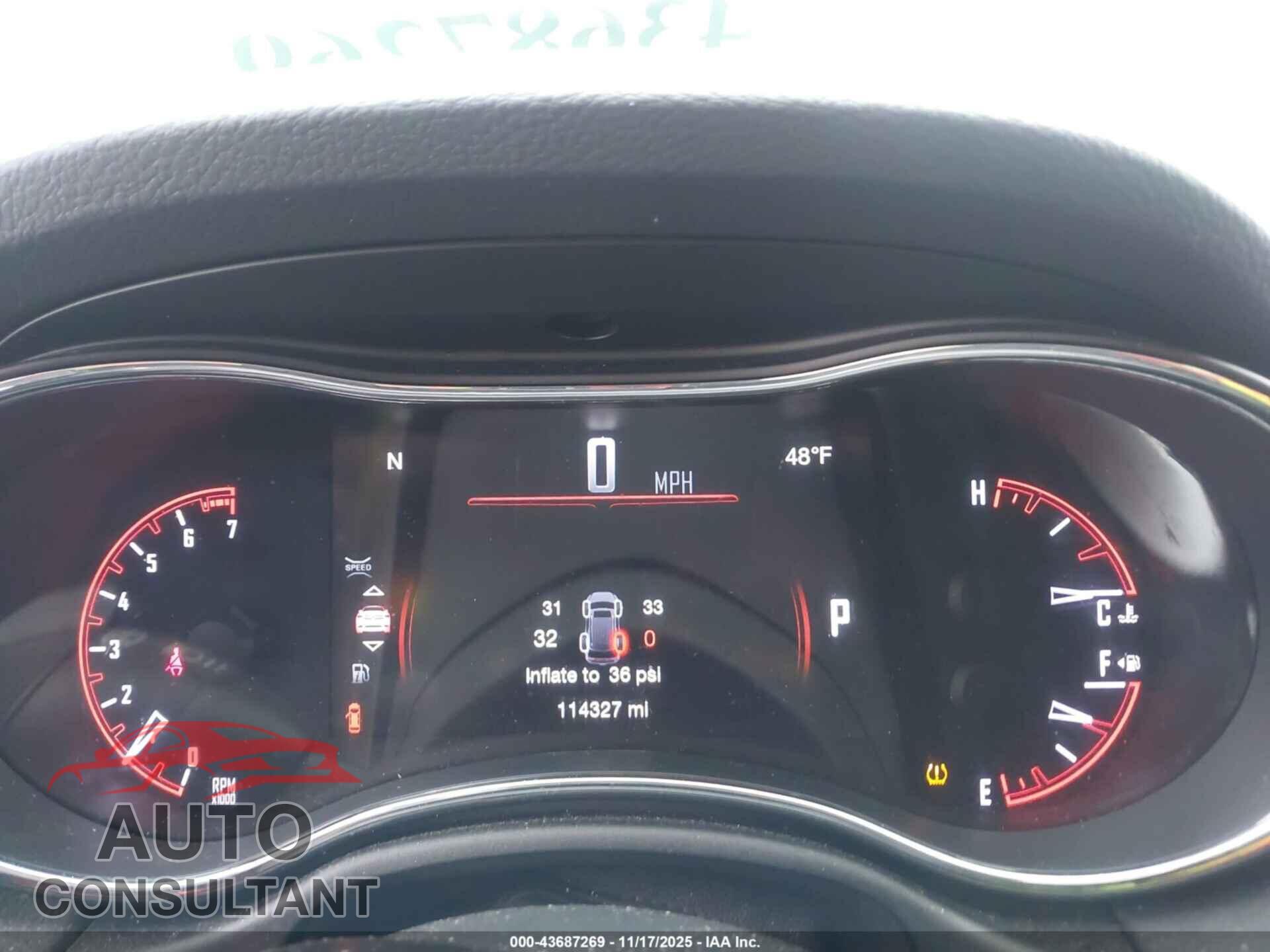 DODGE DURANGO 2017 - 1C4RDJDG9HC828051