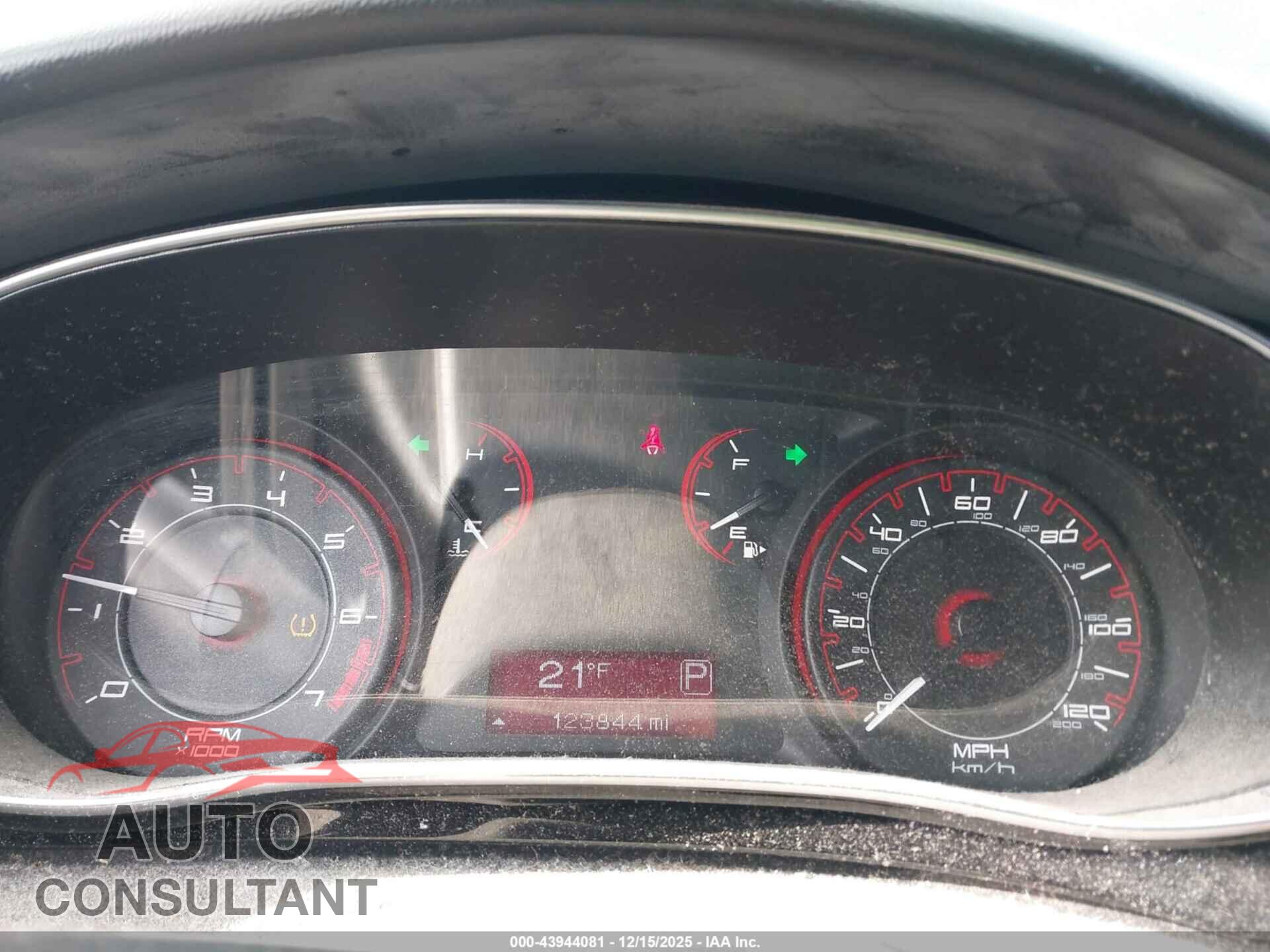 DODGE DART 2013 - 1C3CDFBA7DD155304