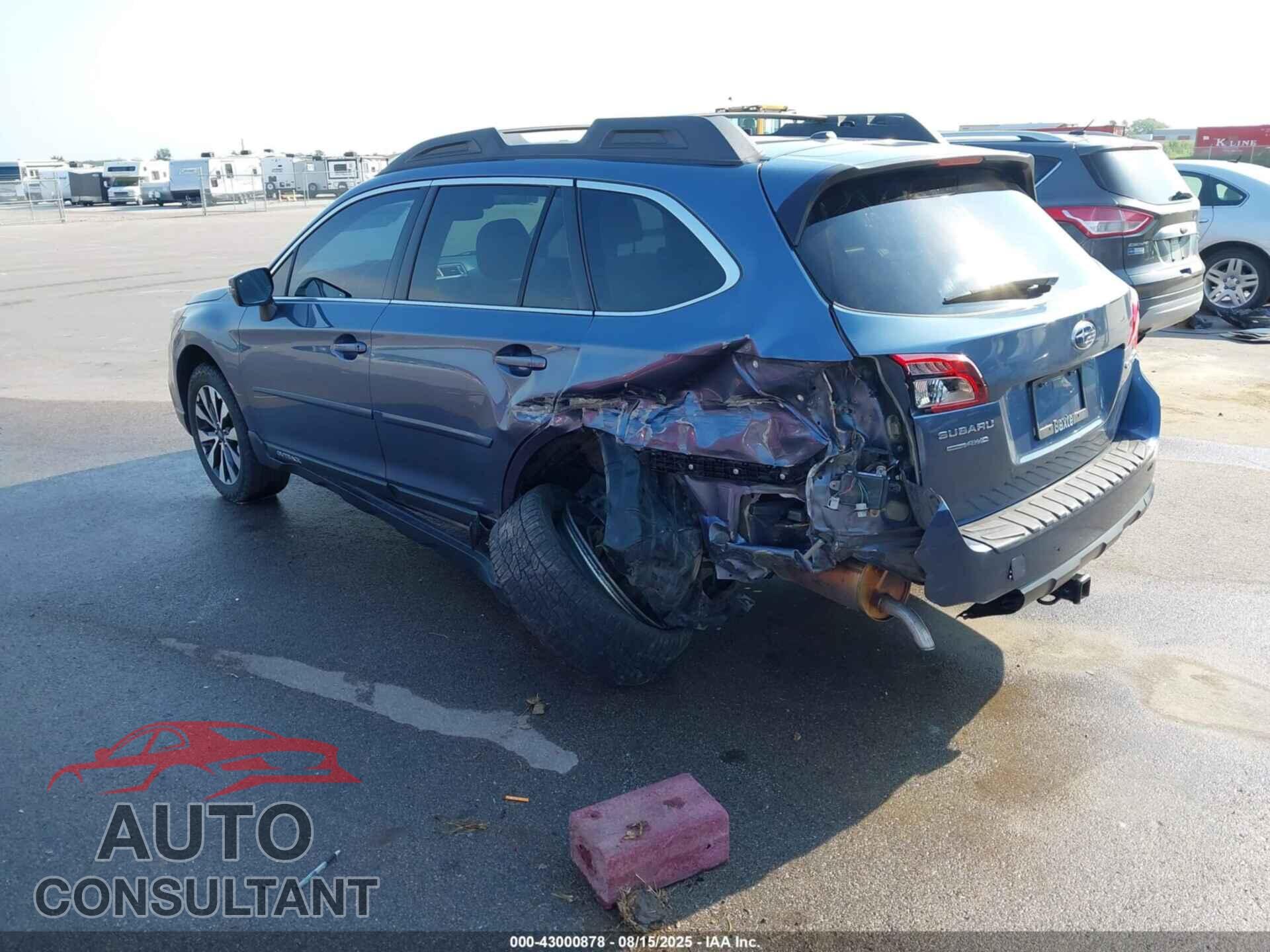 SUBARU OUTBACK 2015 - 4S4BSBLC2F3209859