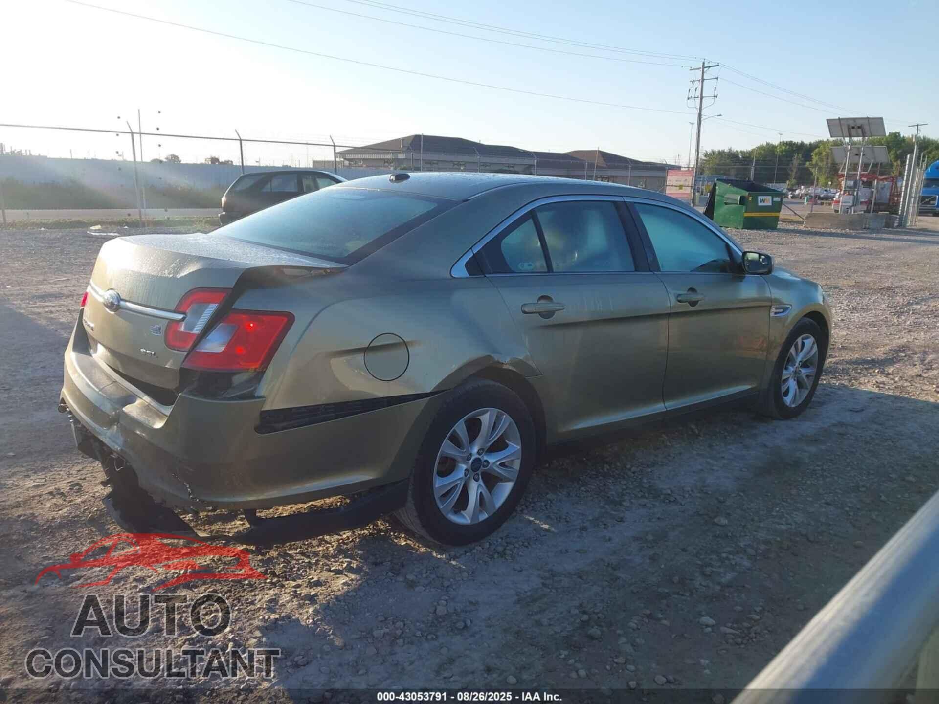 FORD TAURUS 2012 - 1FAHP2EW9CG114023