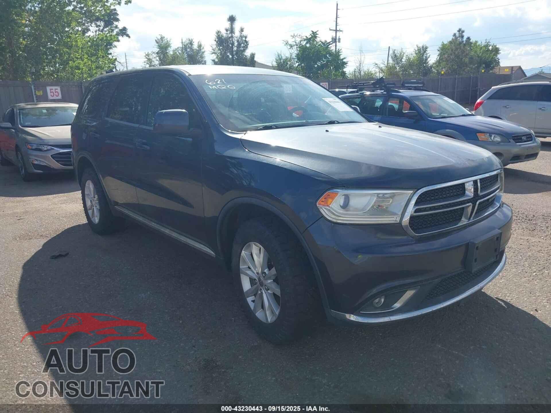 DODGE DURANGO 2014 - 1C4RDJAG3EC450163