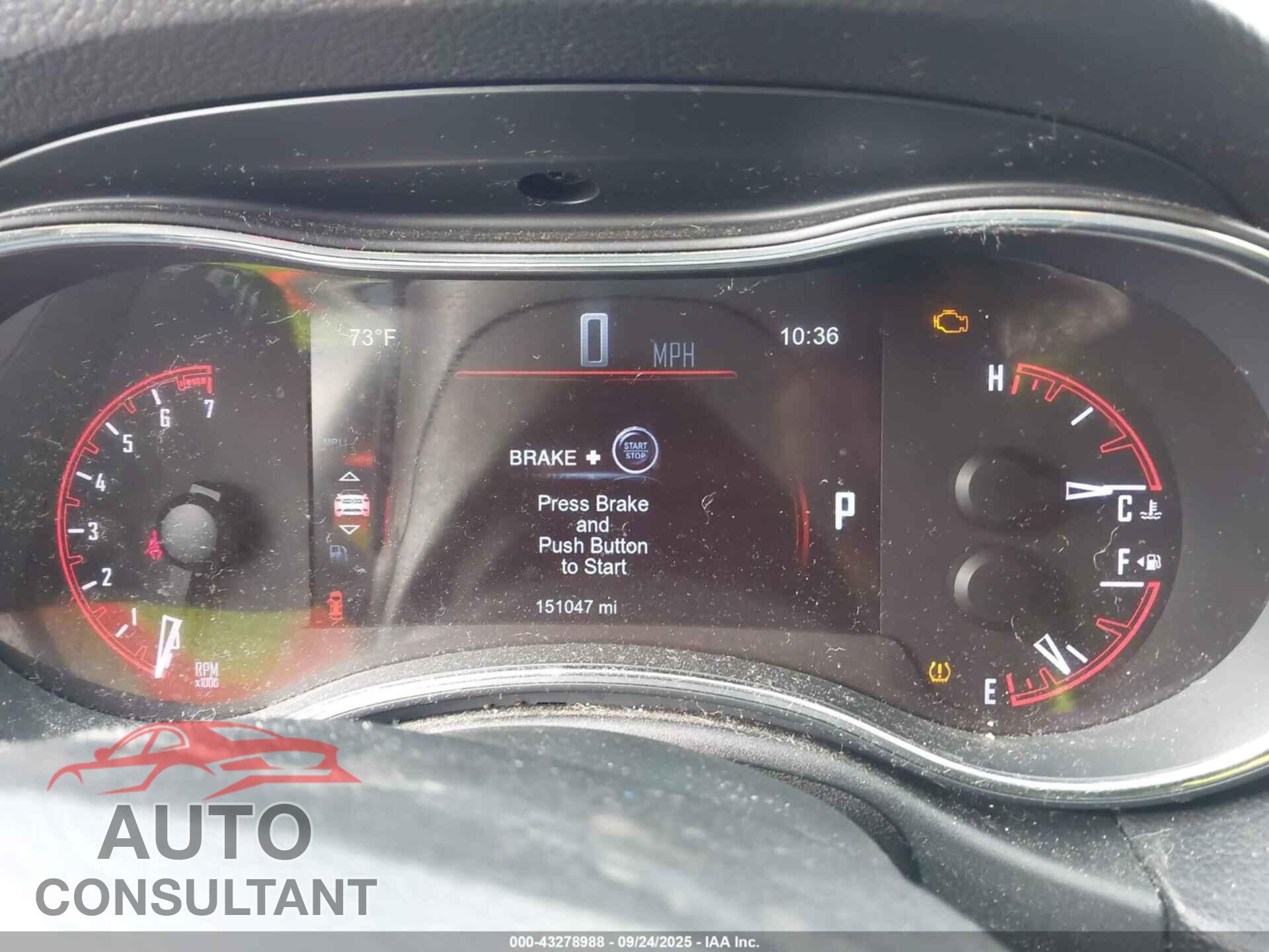 DODGE DURANGO 2014 - 1C4RDJAG4EC538039