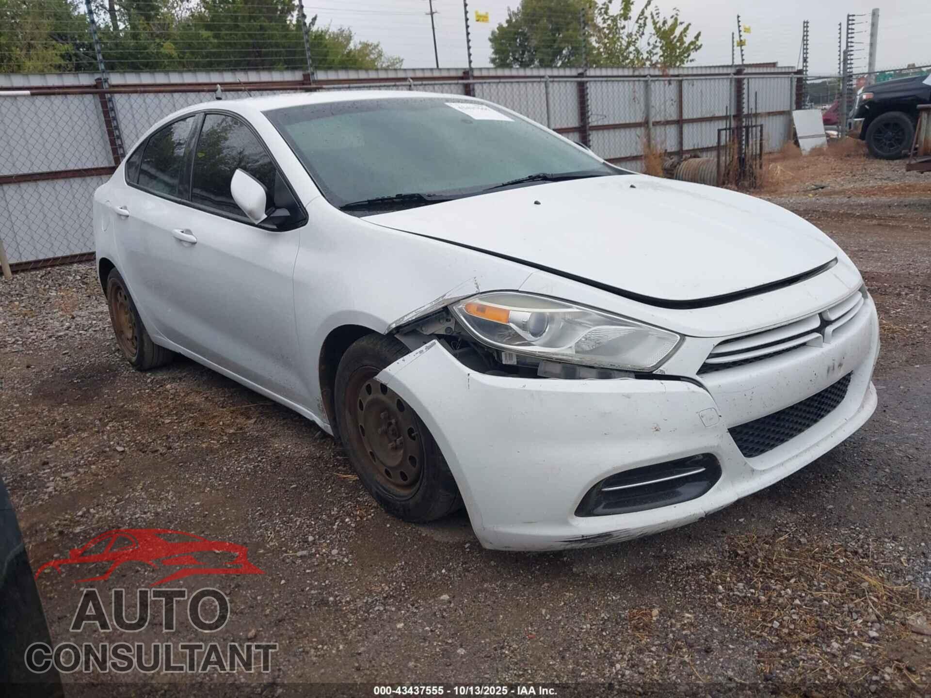 DODGE DART 2014 - 1C3CDFAA4ED790810