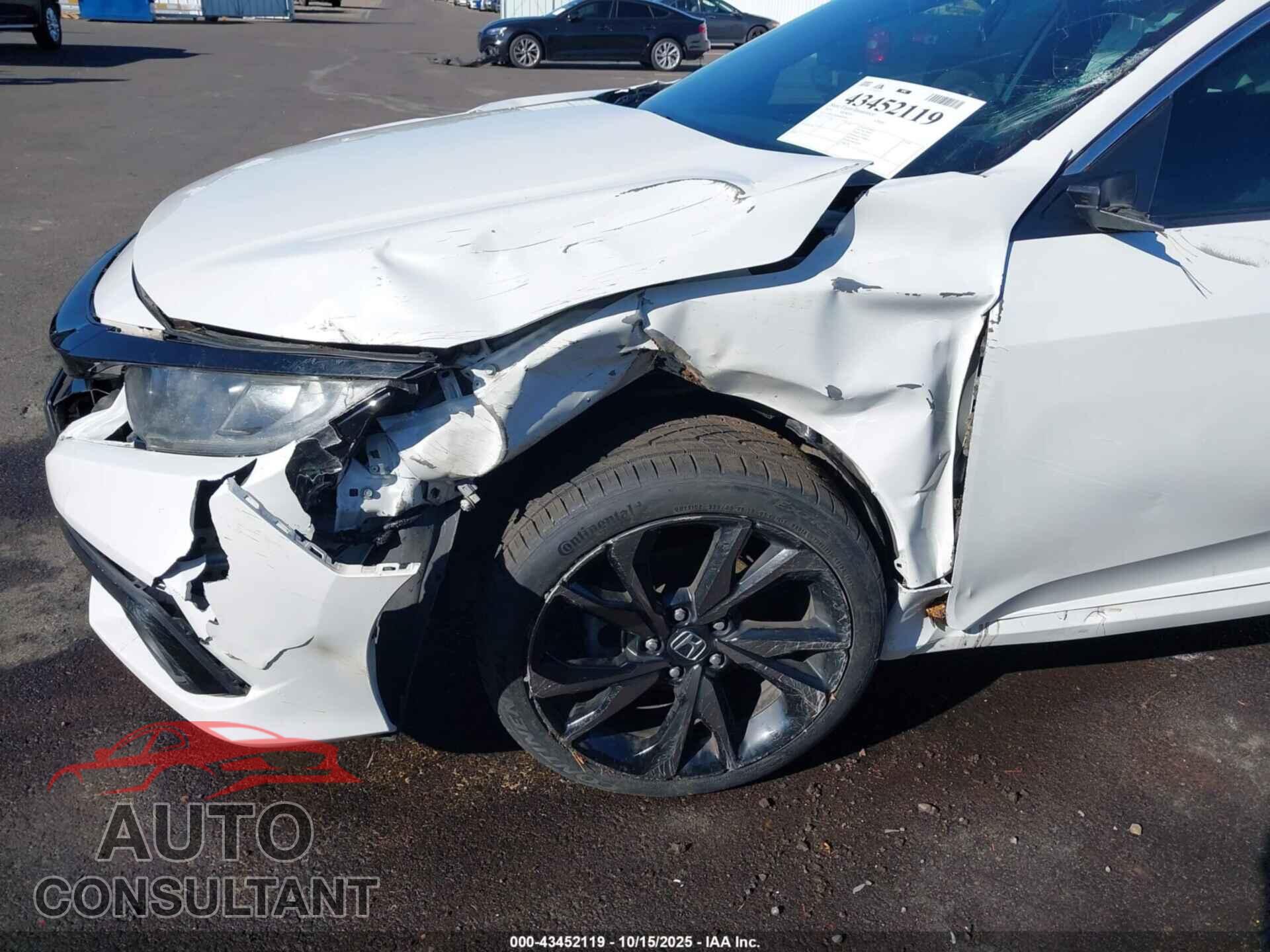 HONDA CIVIC 2019 - 19XFC2F82KE007987