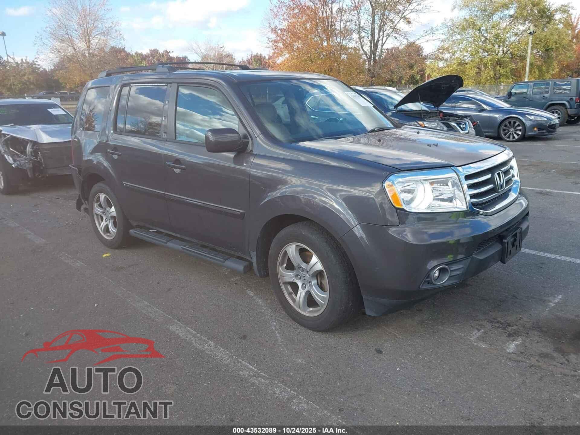 HONDA PILOT 2013 - 5FNYF4H57DB080946