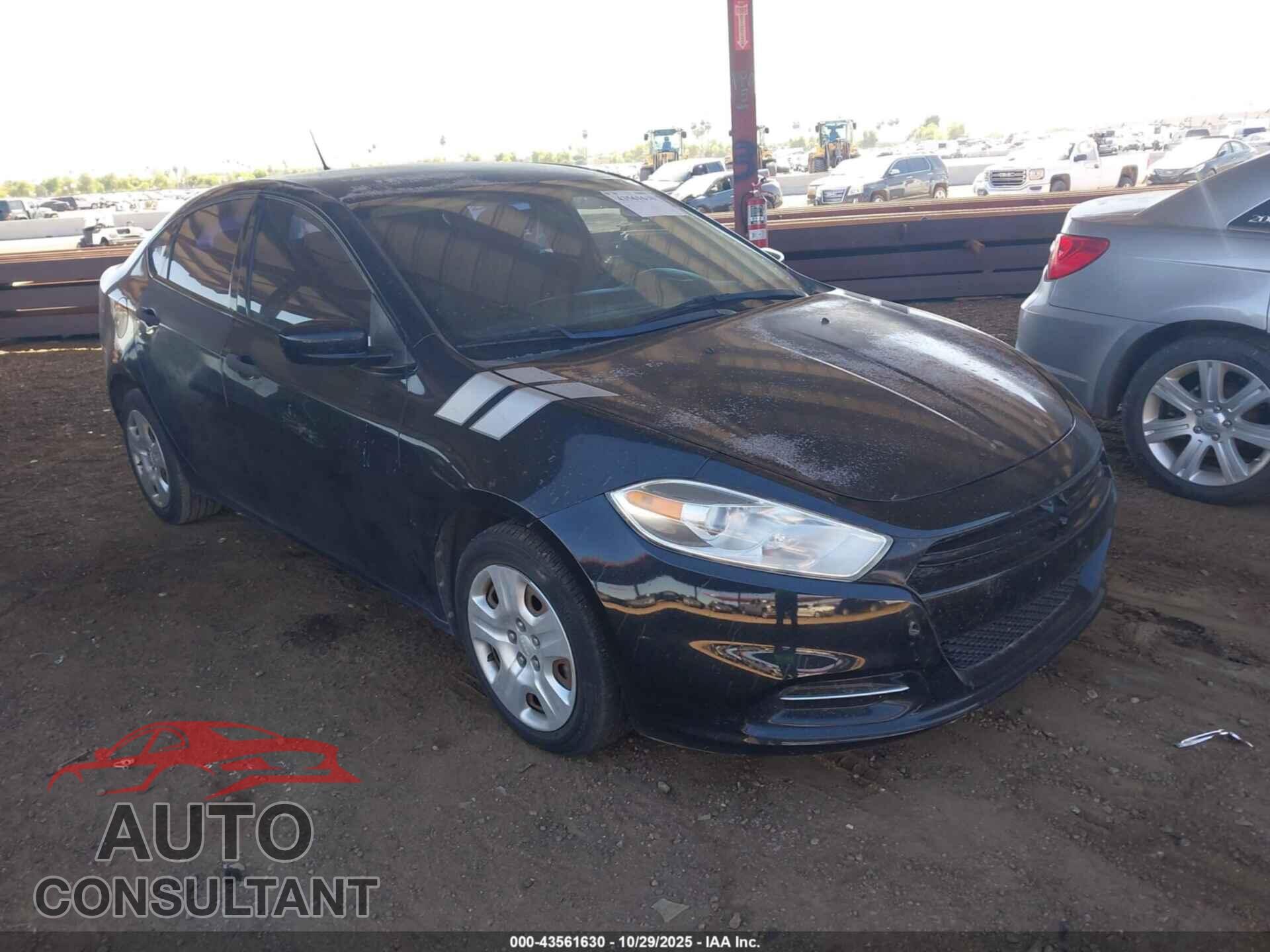 DODGE DART 2013 - 1C3CDFAA4DD103629