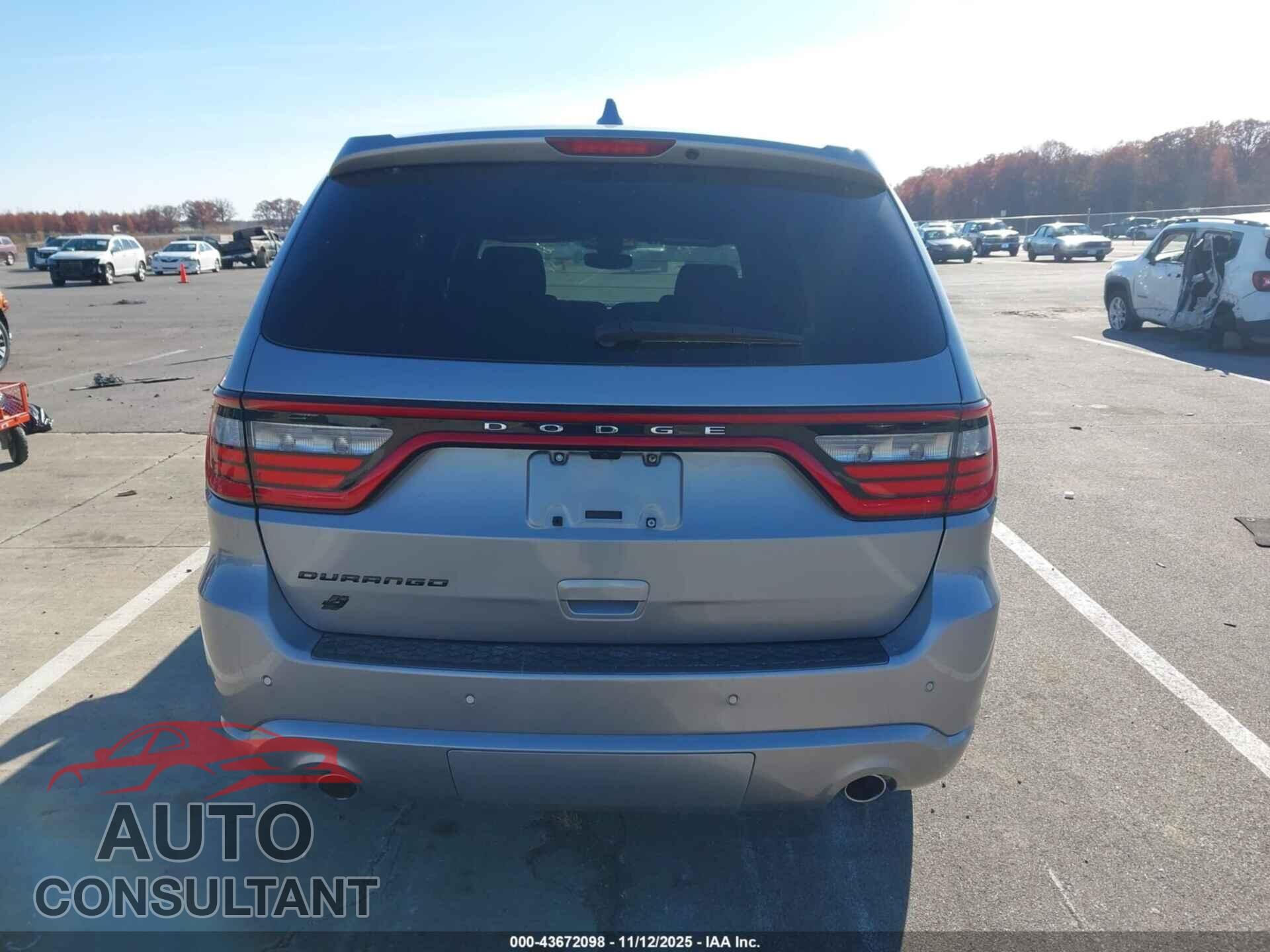 DODGE DURANGO 2019 - 1C4RDJAGXKC848191
