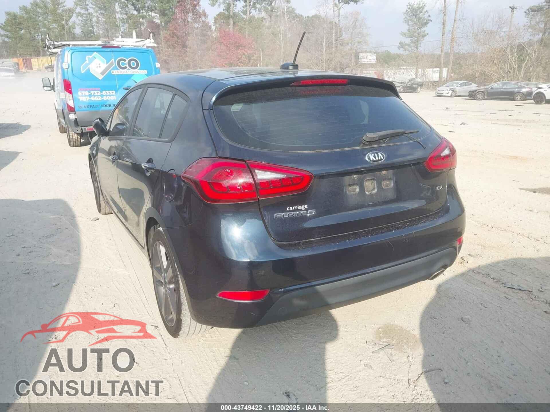 KIA FORTE 2017 - KNAFX5A87H5719040