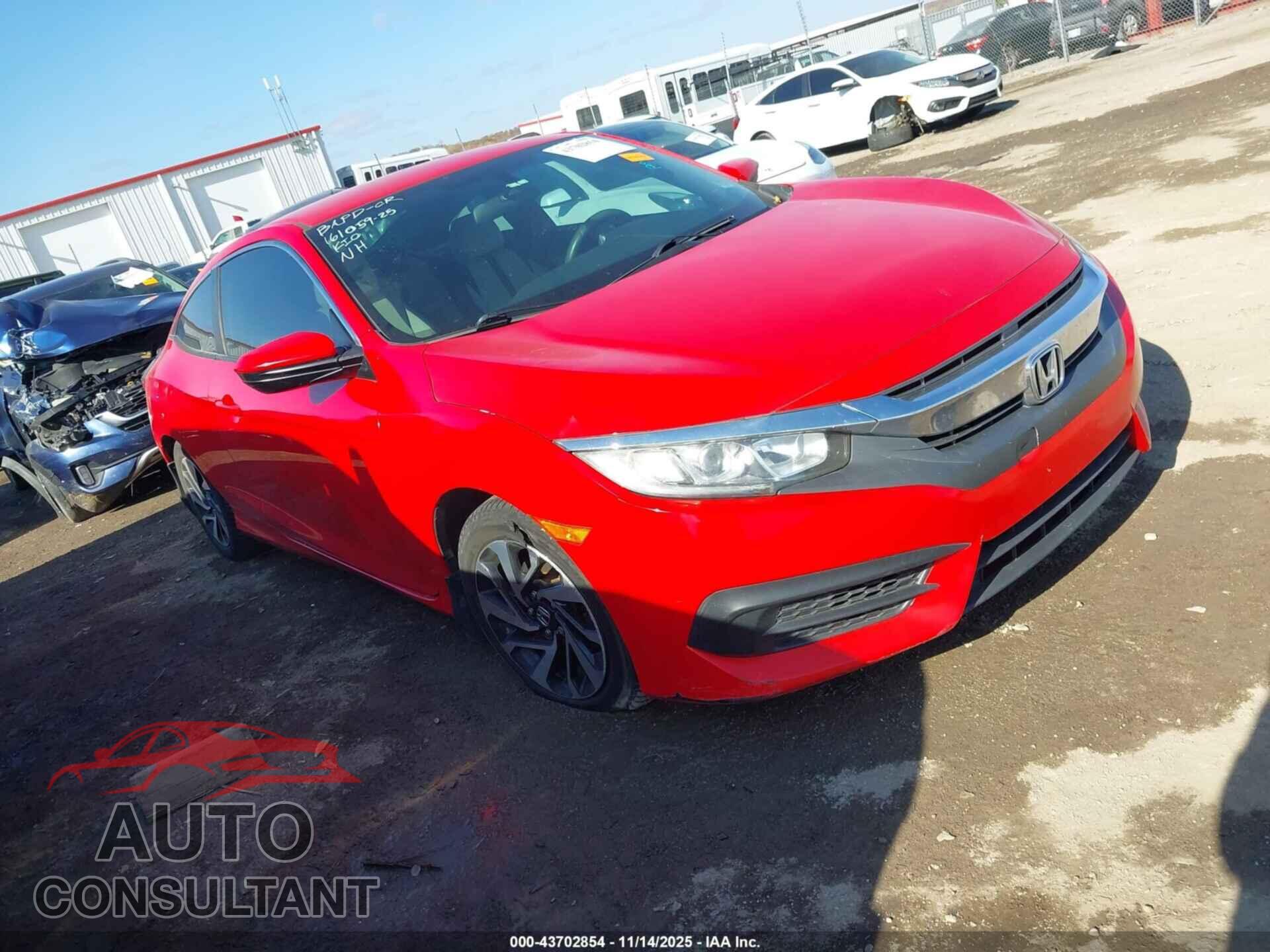 HONDA CIVIC 2016 - 2HGFC4B51GH310263