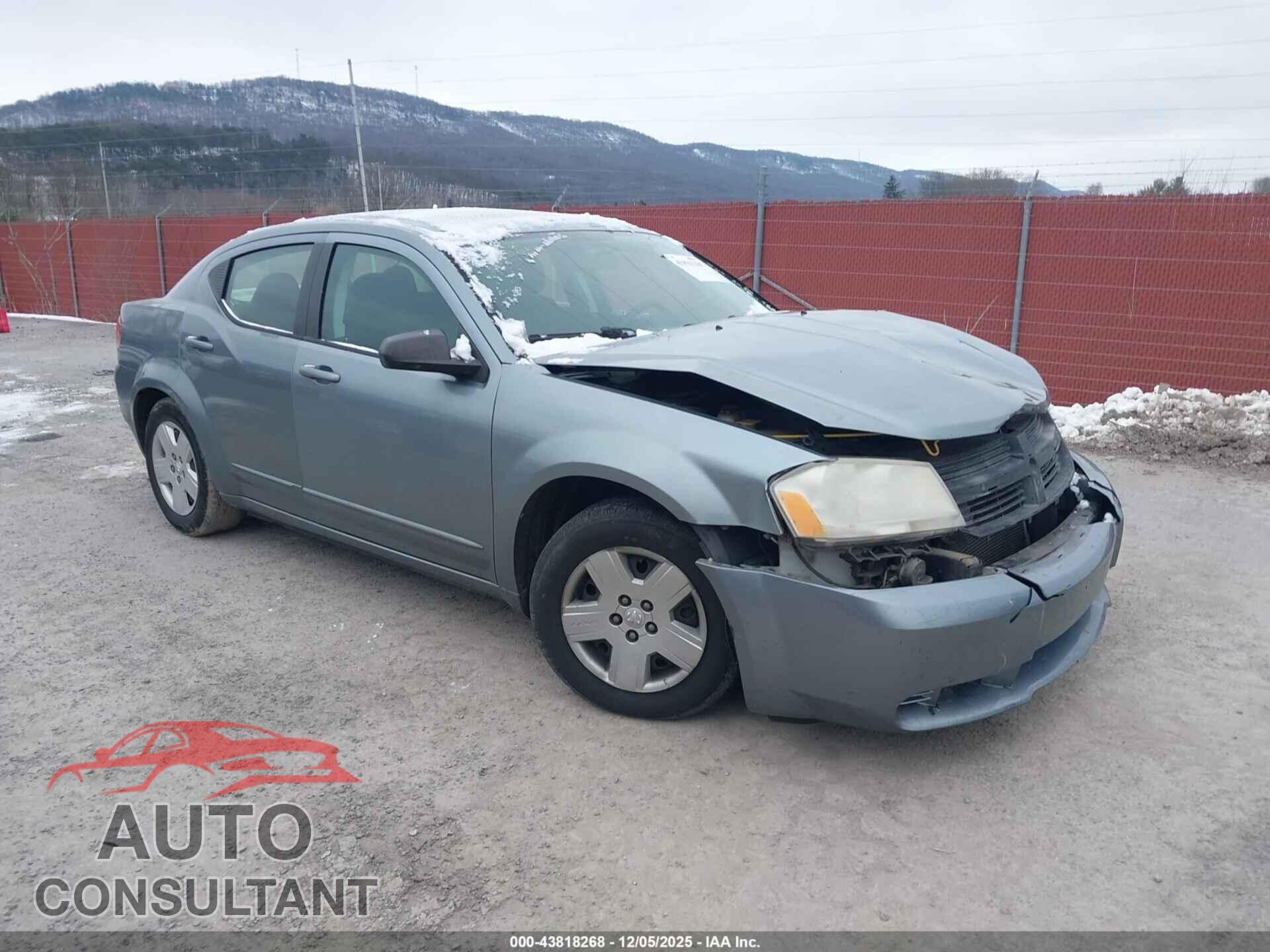 DODGE AVENGER 2009 - 1B3LC46B09N567637