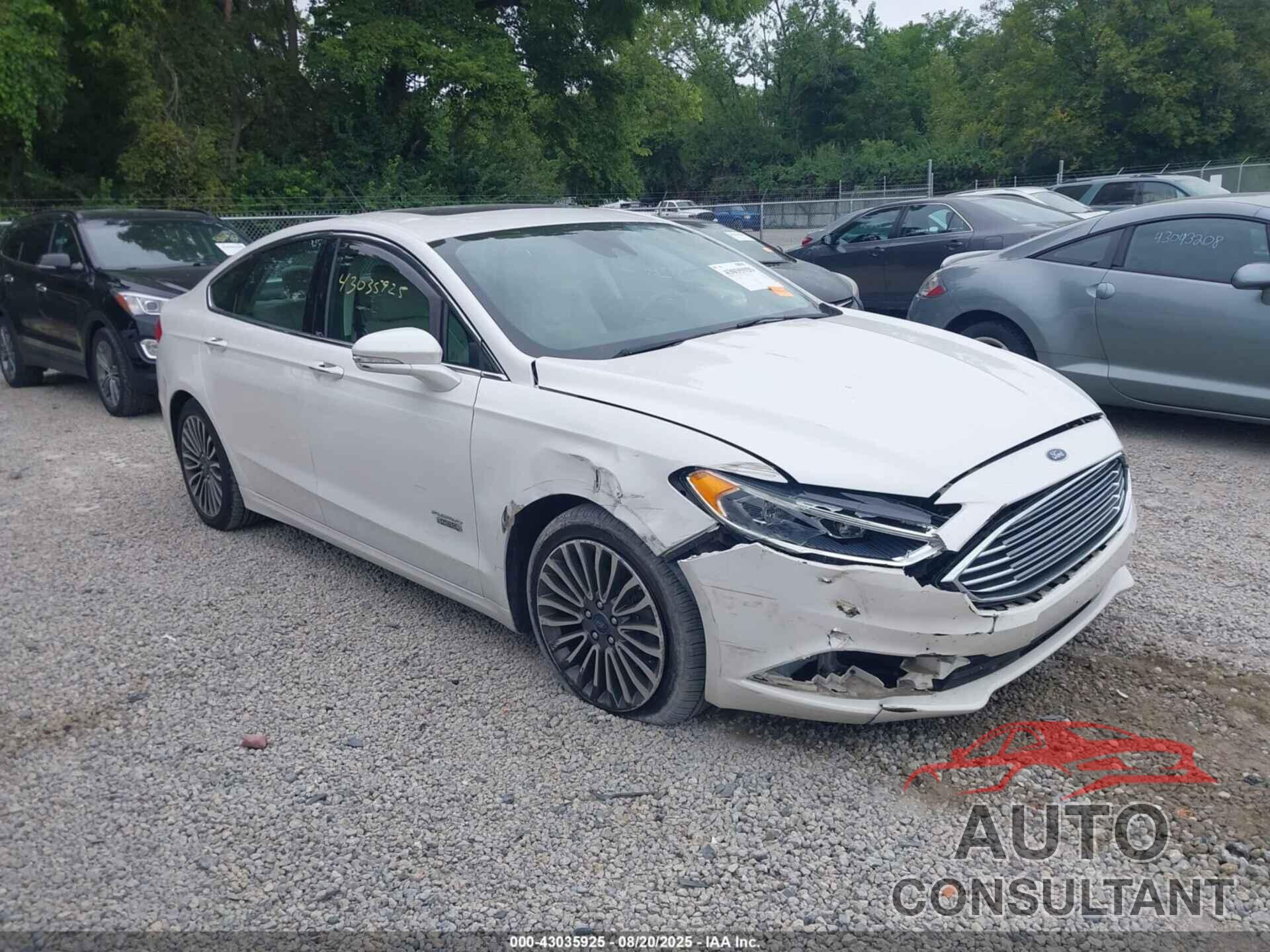 FORD FUSION ENERGI 2017 - 3FA6P0SU4HR208339