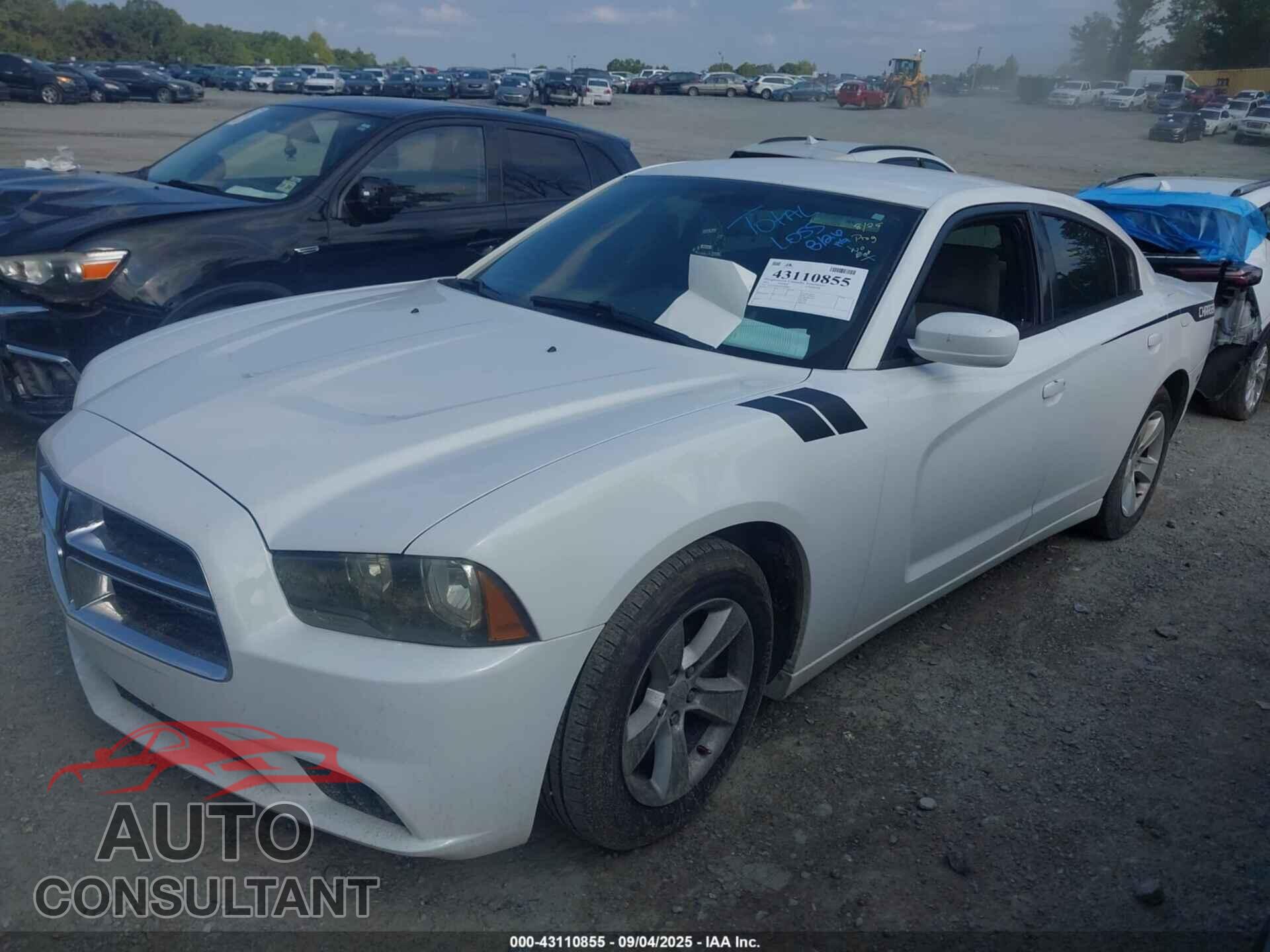 DODGE CHARGER 2012 - 2C3CDXBG4CH300908