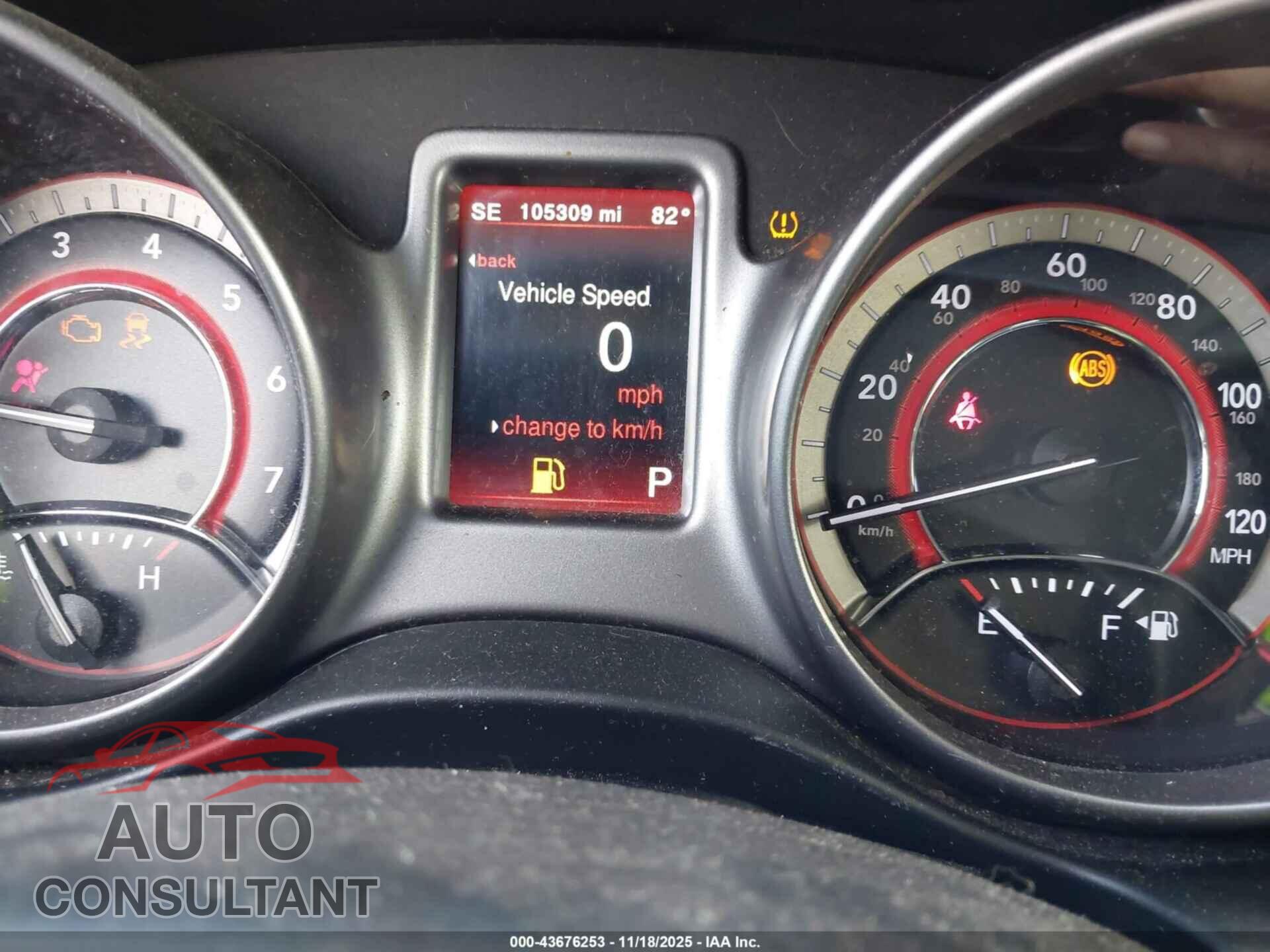 DODGE JOURNEY 2017 - 3C4PDCGG3HT698318